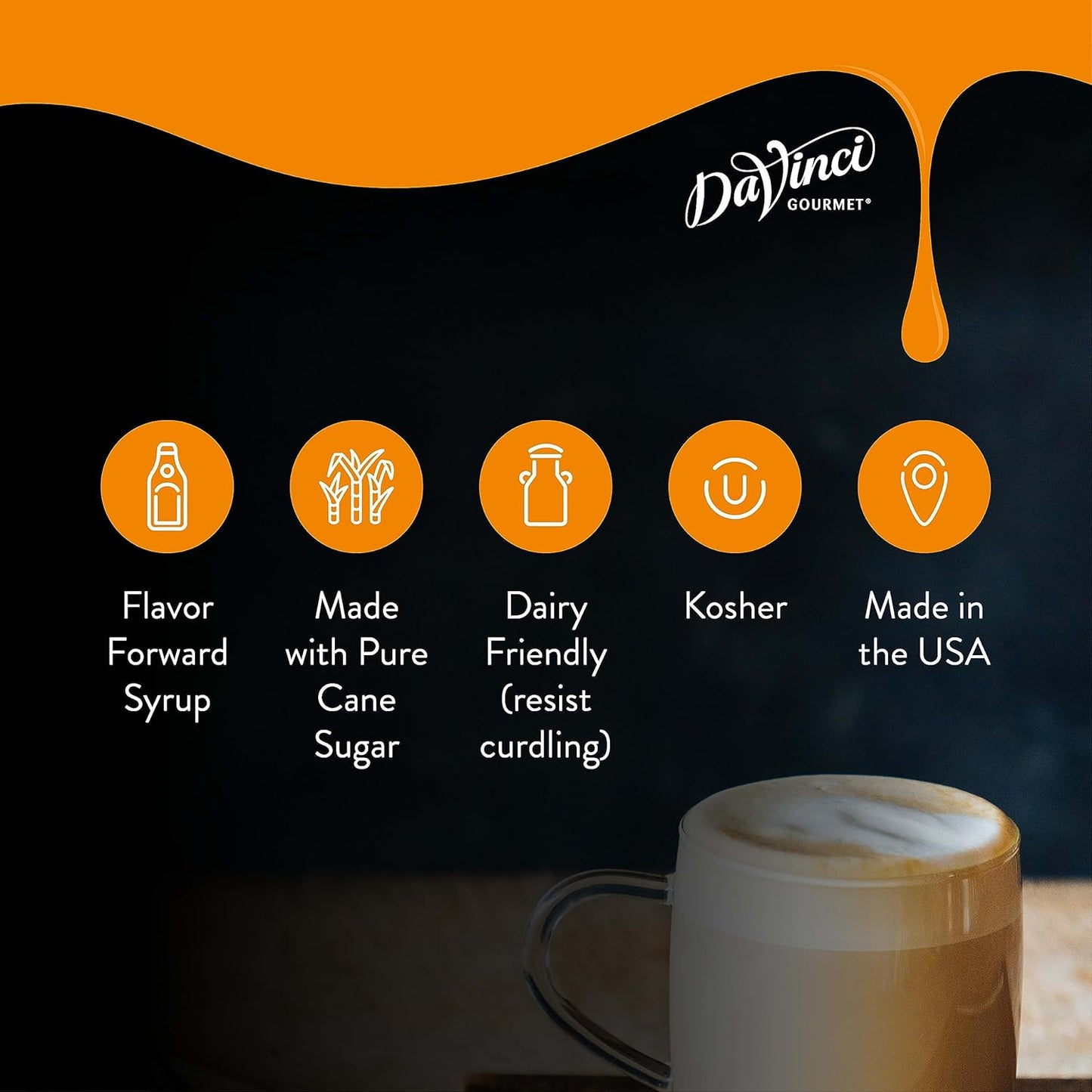DaVinci Gourmet Classic Chocolate Syrup, 25.4 Fluid Ounces (Pack of 1)
