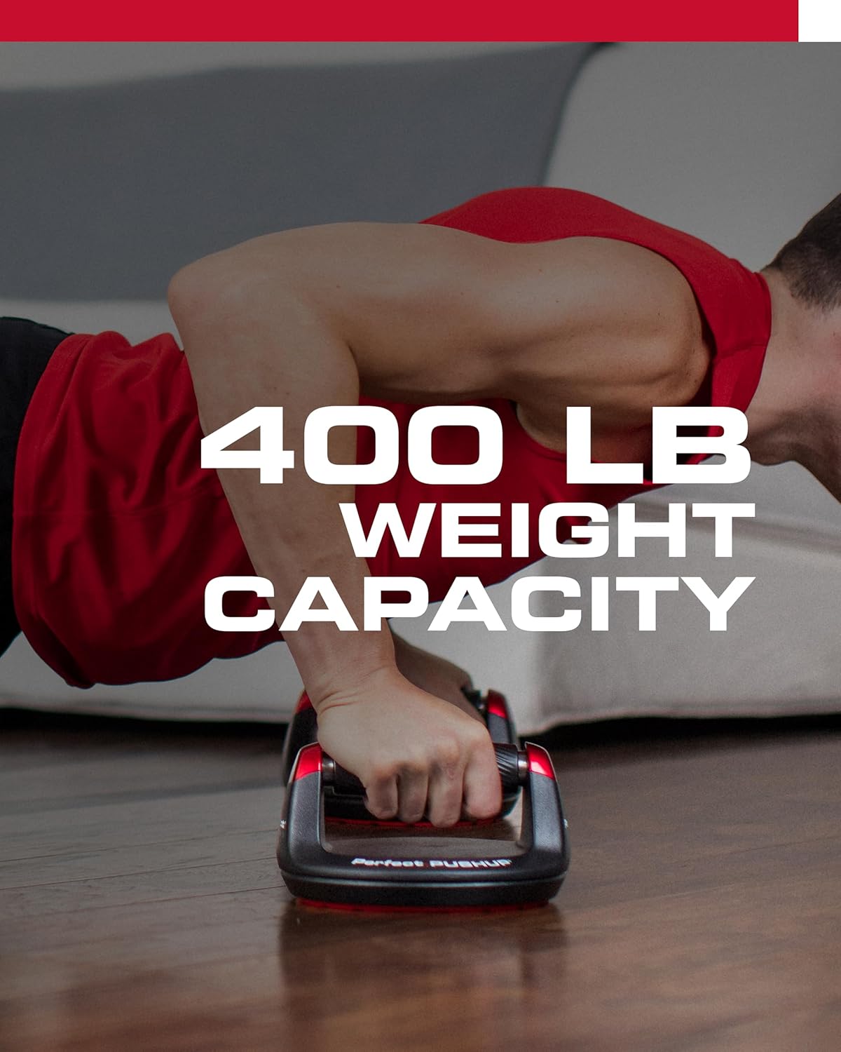 Perfect Pushup Elite - Rotating Handles, Ergonomic Grips, 400lb Capacity