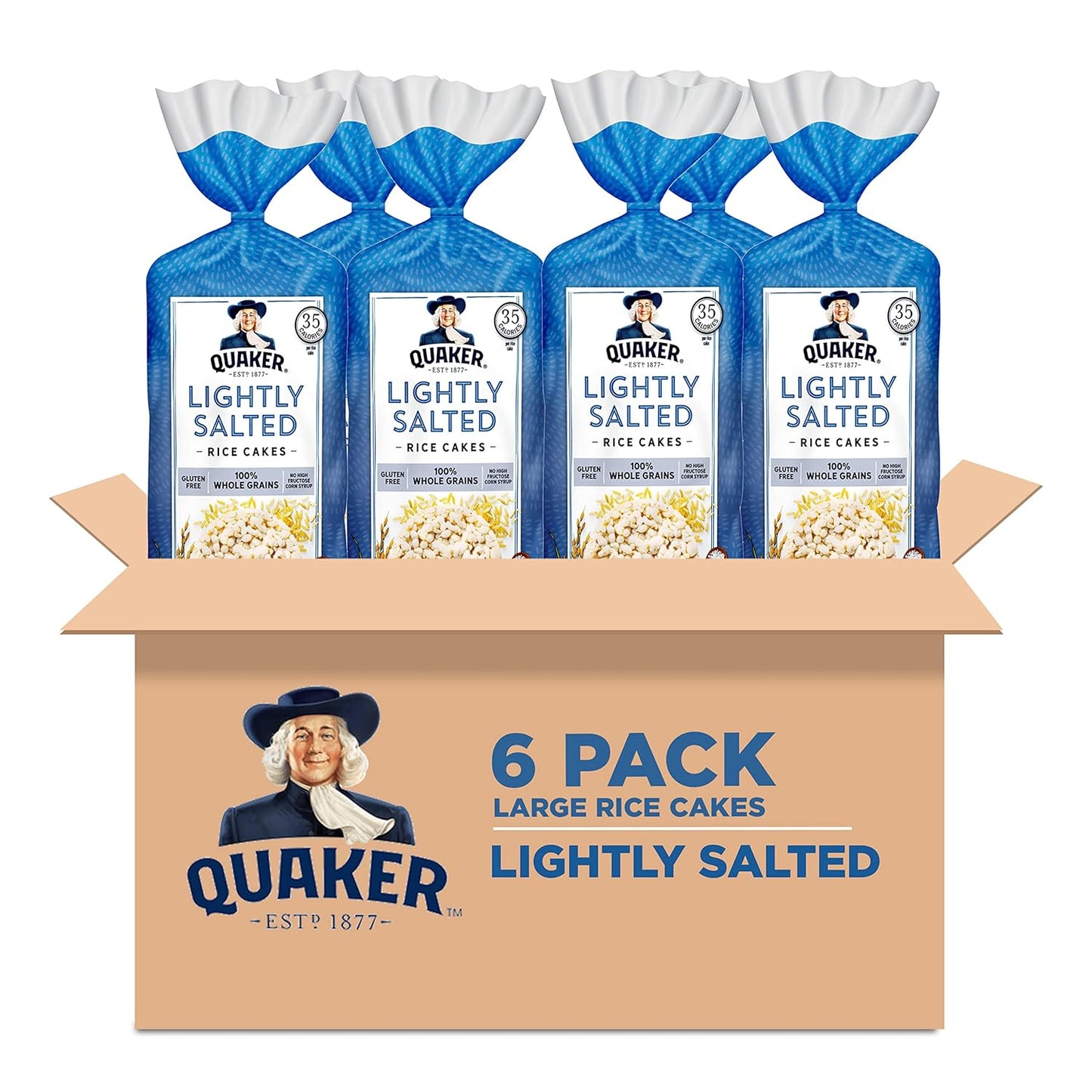 Quaker Gluten Free Large Rice Cakes Variety Pack