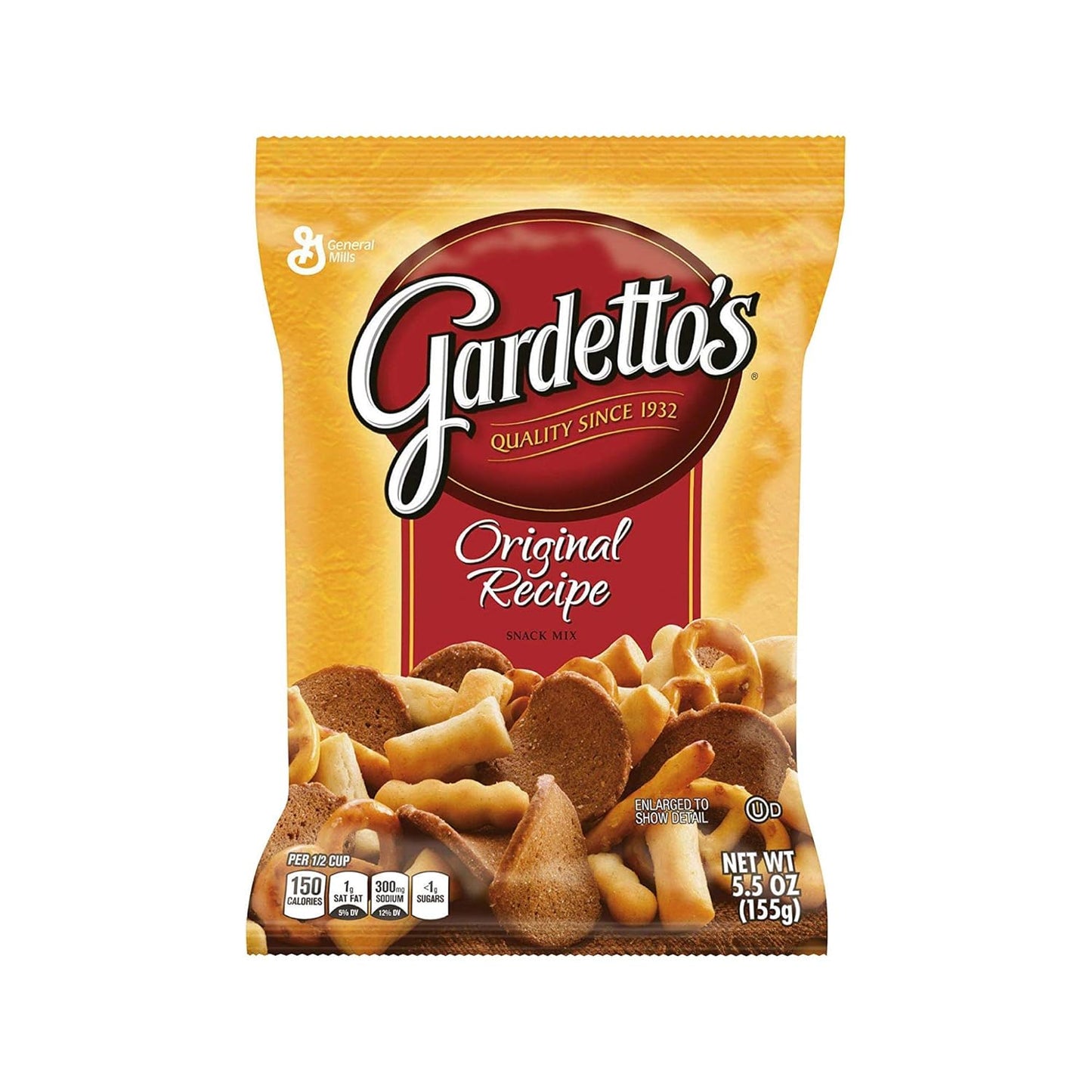 Gardetto's Original Recipe Snack Mix Multipack with Individually Wrapped Bags