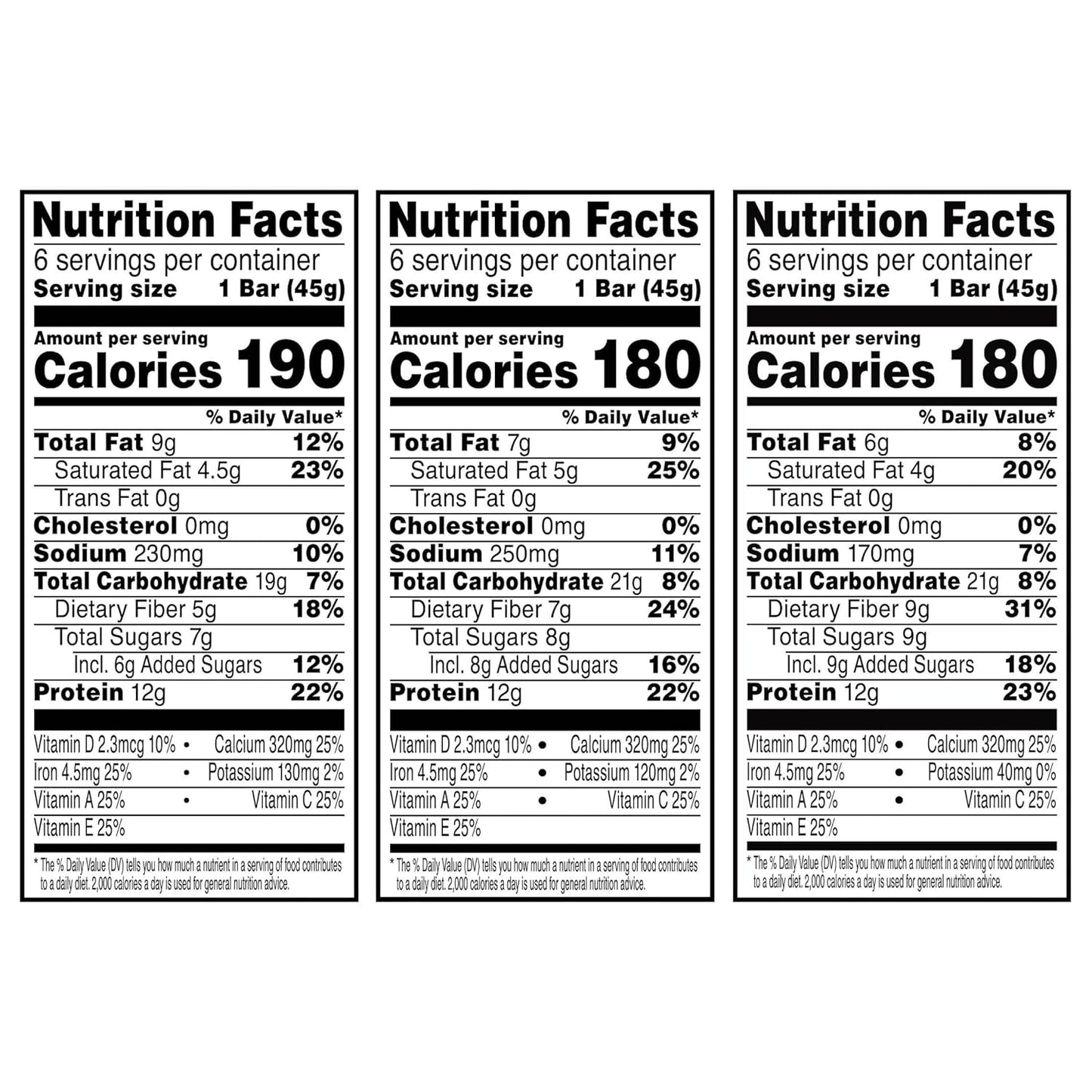 Special K Bar Protein Meal Bars, 12g Protein Snacks, 3-Flavor Variety Pack