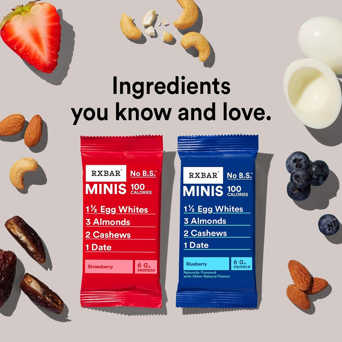 RXBAR Minis Protein Bars Variety Pack 16 Count