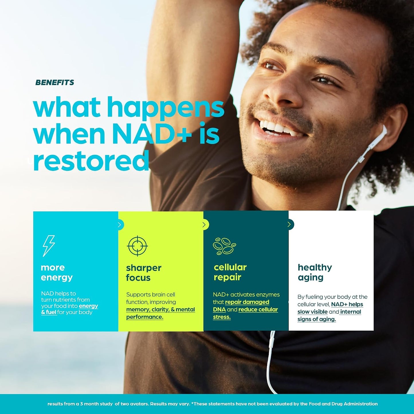 NAD Supplement Extra Strength NMN Alternative with Urolithin A and Resveratrol
