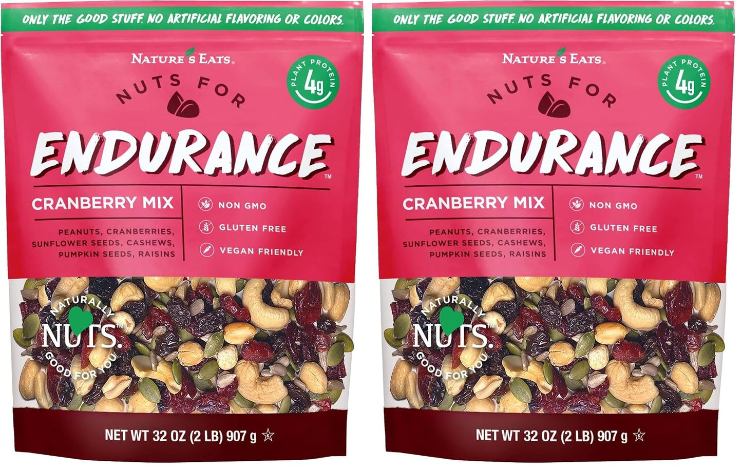 Nature's Eats Endurance Cranberry Mix 32 Oz Facts