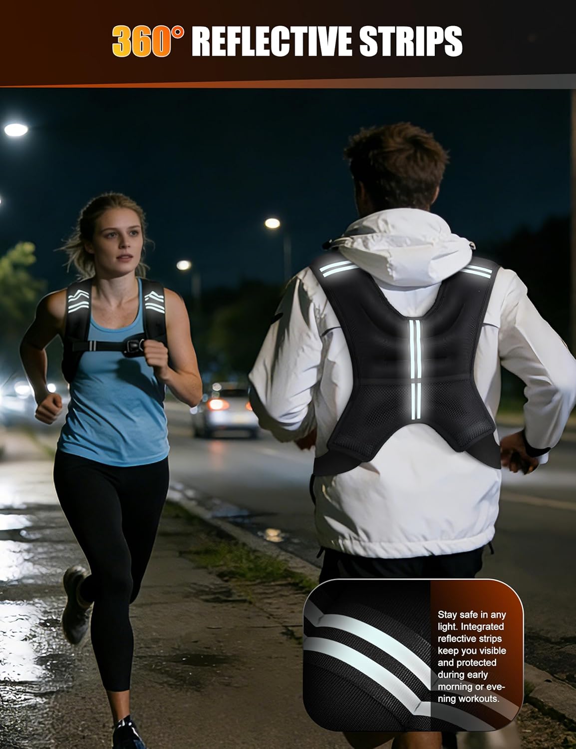 Henkelion Weighted Vest for Men, Women & Kids - Adjustable Weight Vest for Running, Training, Jogging, Walking