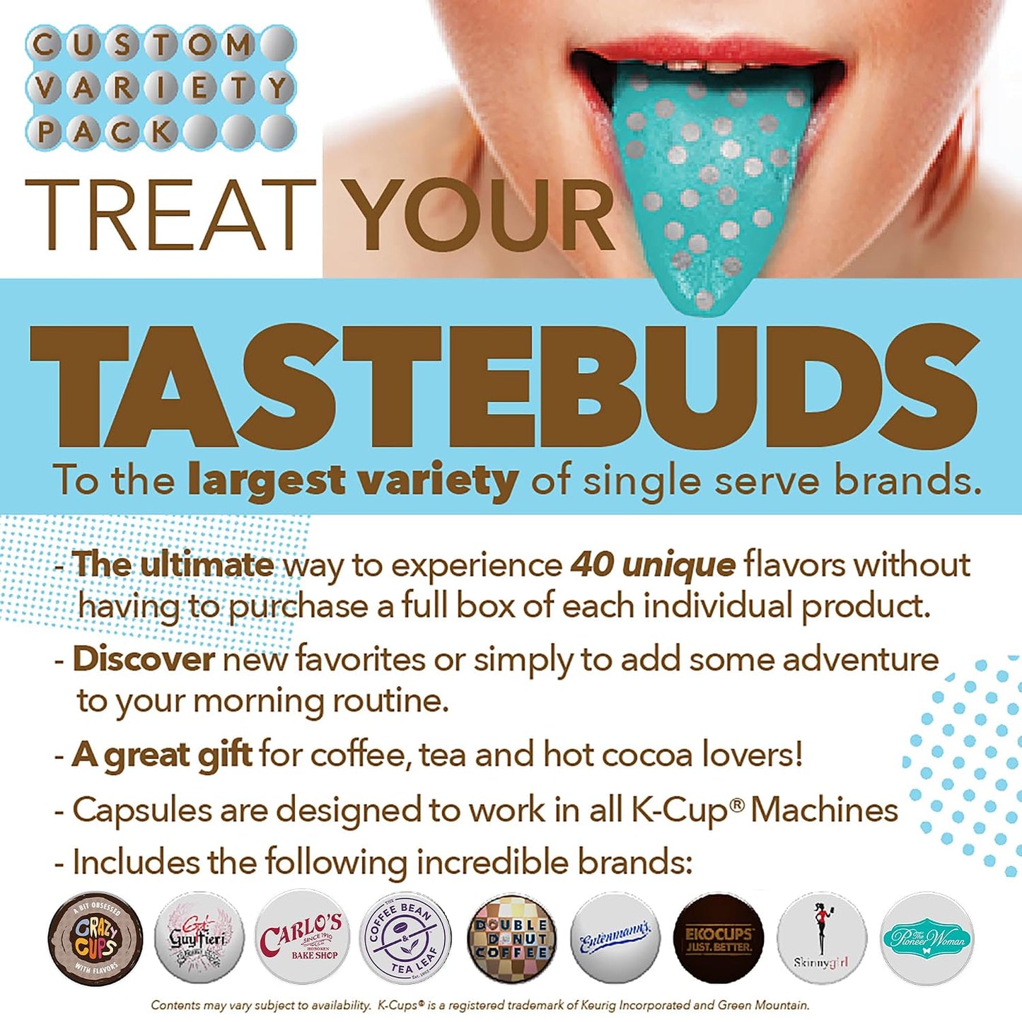 Dark Roast Coffee Pod Variety Pack for Keurig K Cups