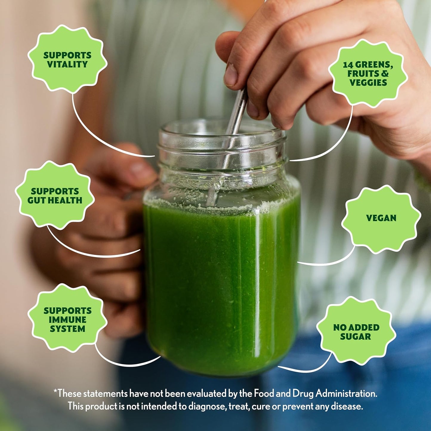 Amazing Grass Super Greens Powder, Organic, Greens Superfood Powder, Smoothie Supplements, Supports Digestion, Probiotics, Spirulina, Beet Root, Original, 30 Servings, 8.5 Ounce (Packaging May Vary)