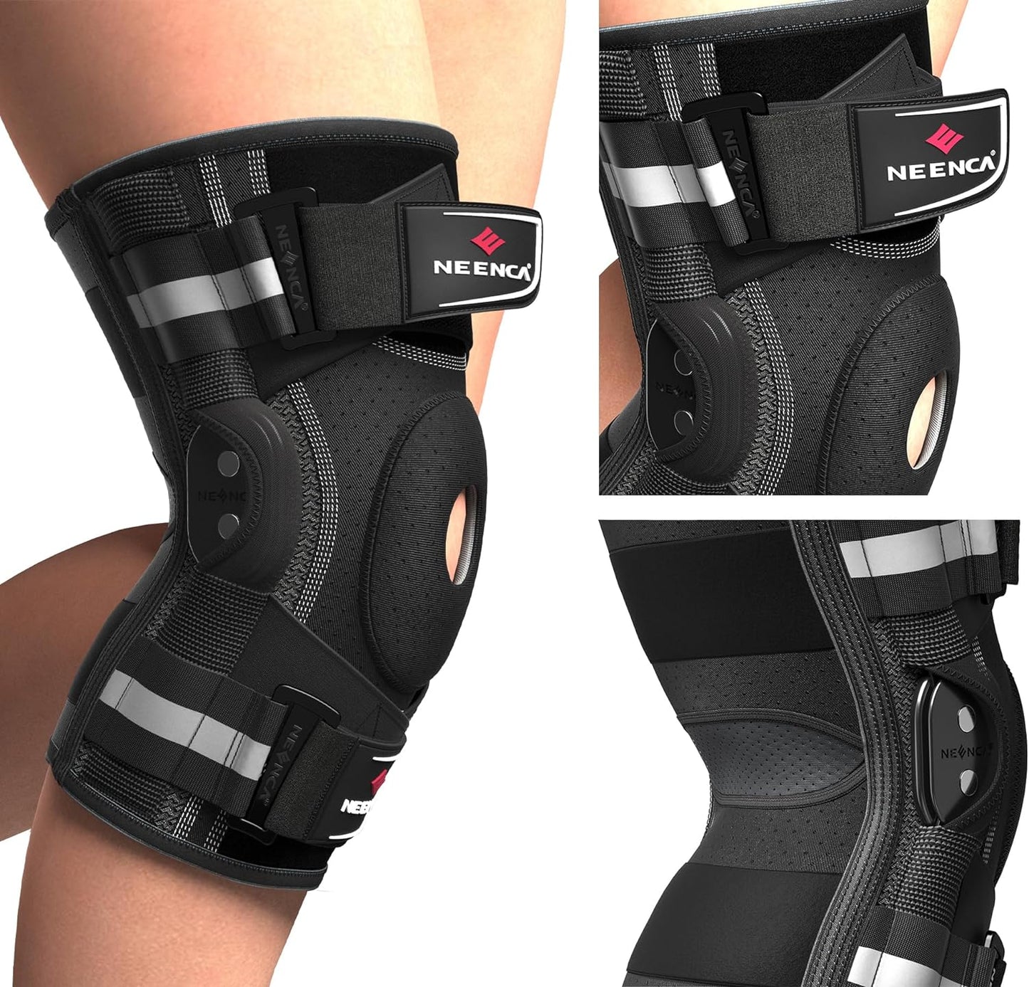 NEENCA Professional Knee Brace for Knee Pain Relief and Sports Protection