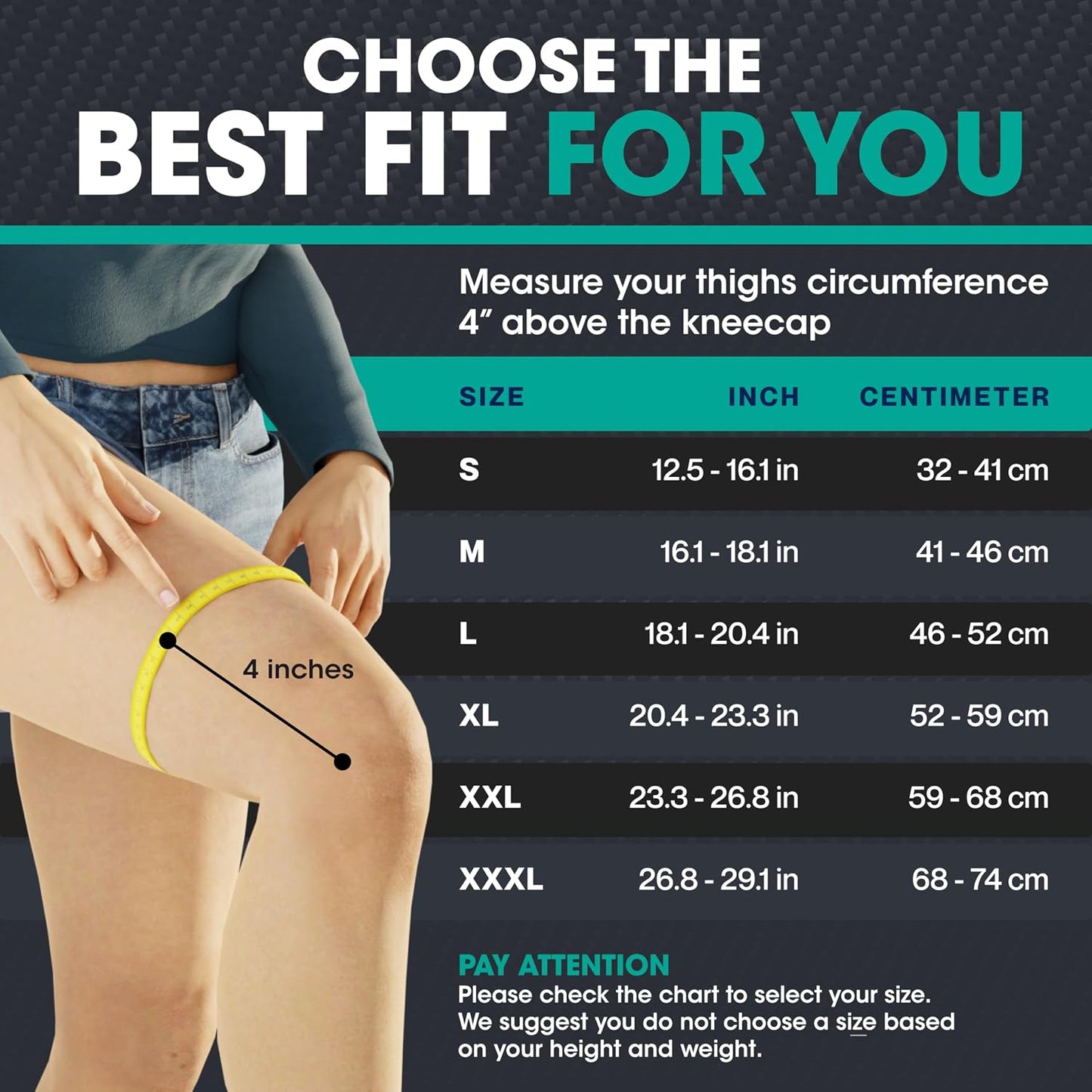 Modvel Compression Knee Brace for Women & Men, Knee Support for Running & Sports