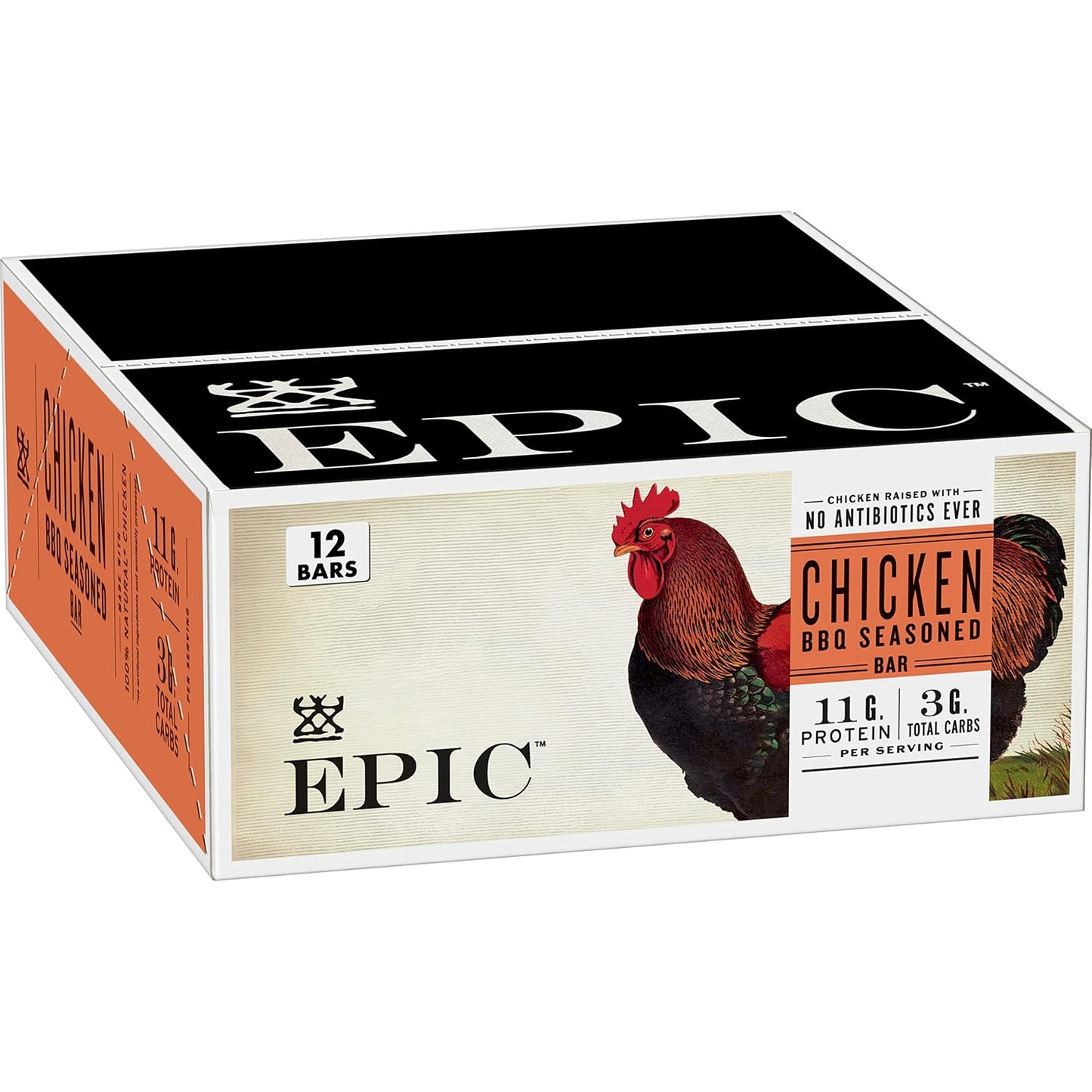 EPIC Bars, Chicken Sriracha, 12 Count, 15.6 oz, Gluten Free
