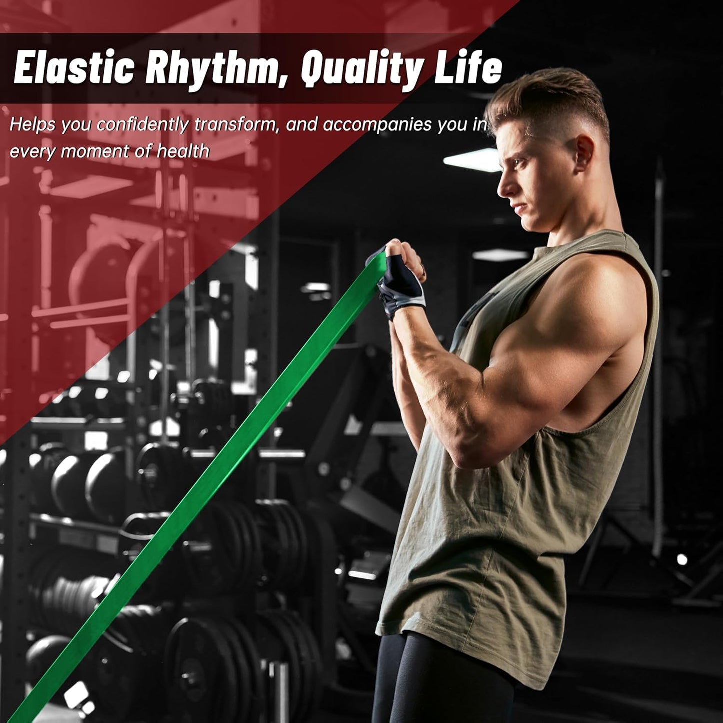 Pull Up Assistance Bands, 5-Level Resistance Bands for Full-Body Training
