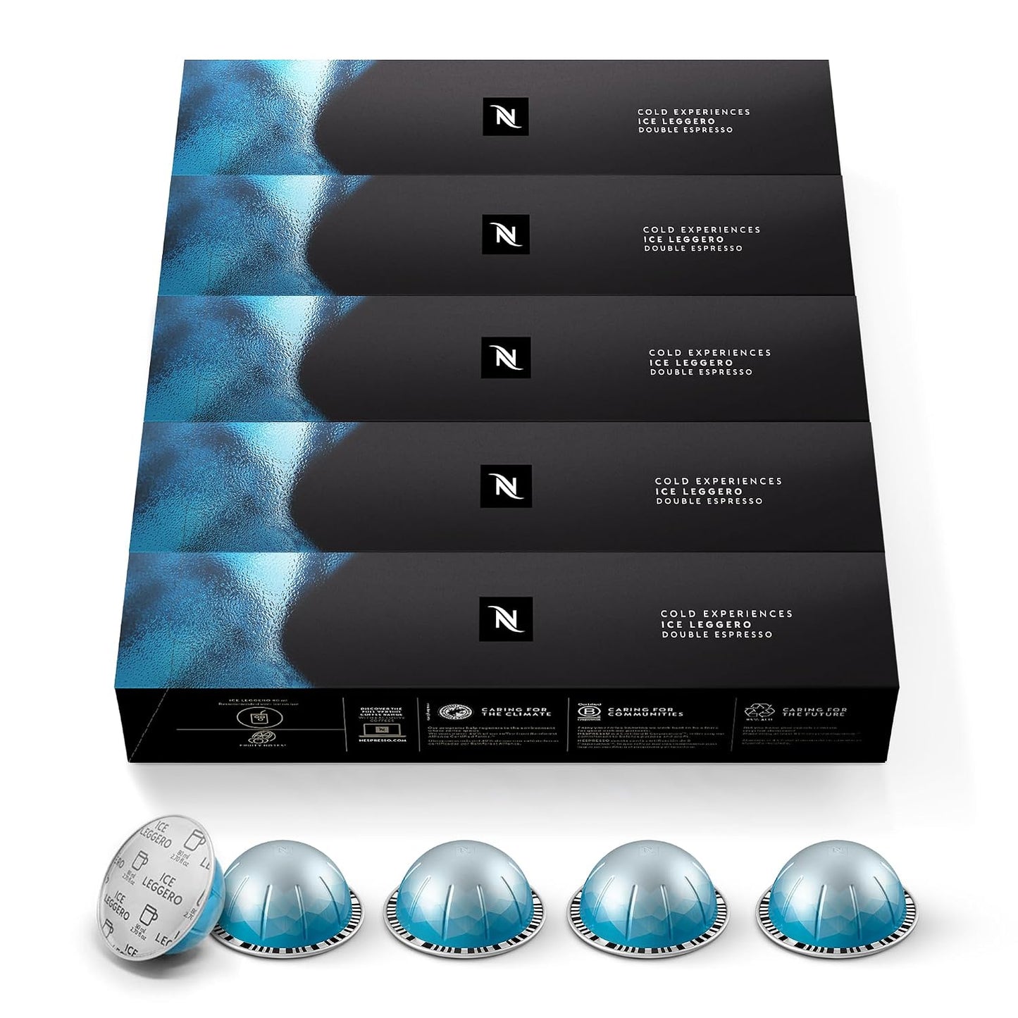 Nespresso Capsules Vertuo Ice Forte 30-Count Coffee Pods