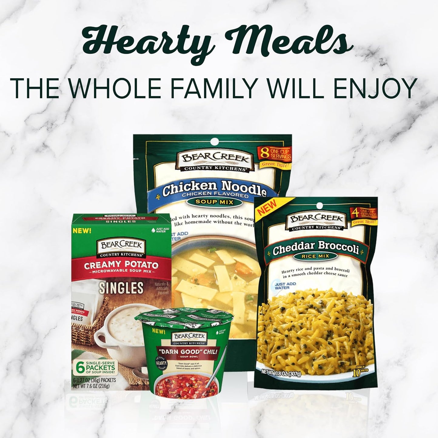 bear creek chicken noodle soup mix 8.4 ounce comfort food easy to prepare