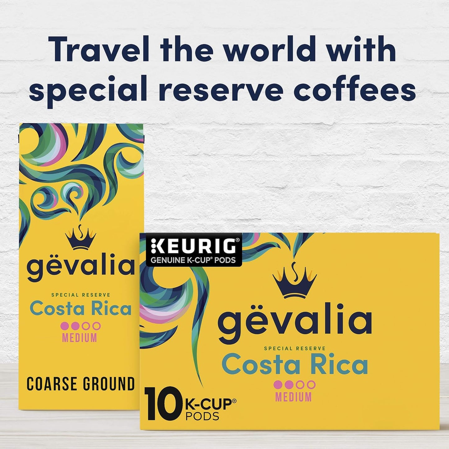 Gevalia Kaffe Special Reserve Costa Rica Medium Roast K-Cup Coffee Pods