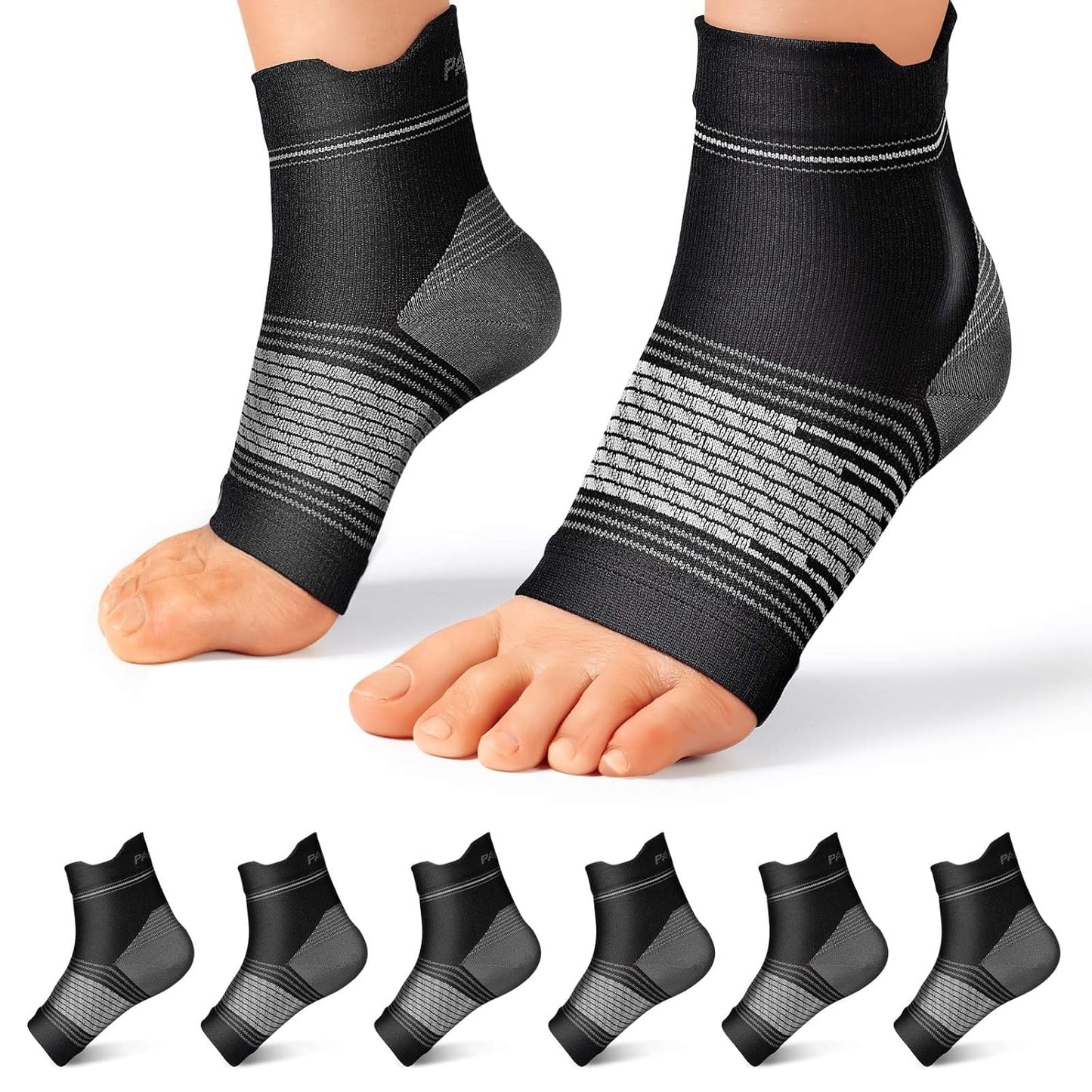 Plantar Fasciitis Socks for Men and Women with Arch Support and Compression