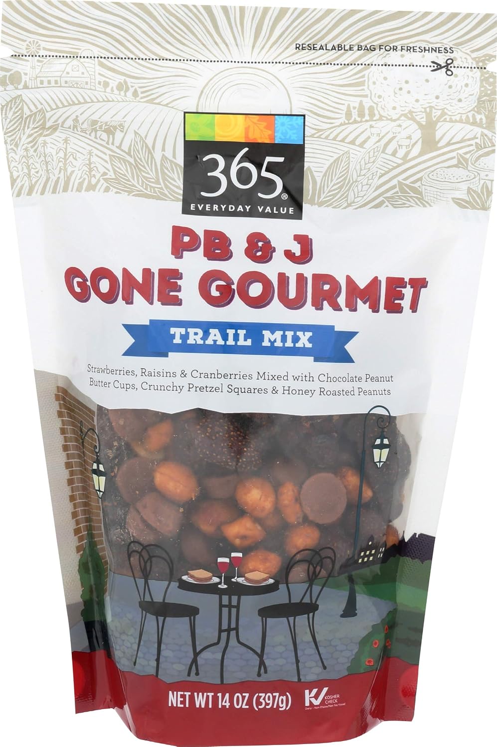 365 by Whole Foods Market Organic Forest Berry Trail Mix 14 Ounce Resealable Bag