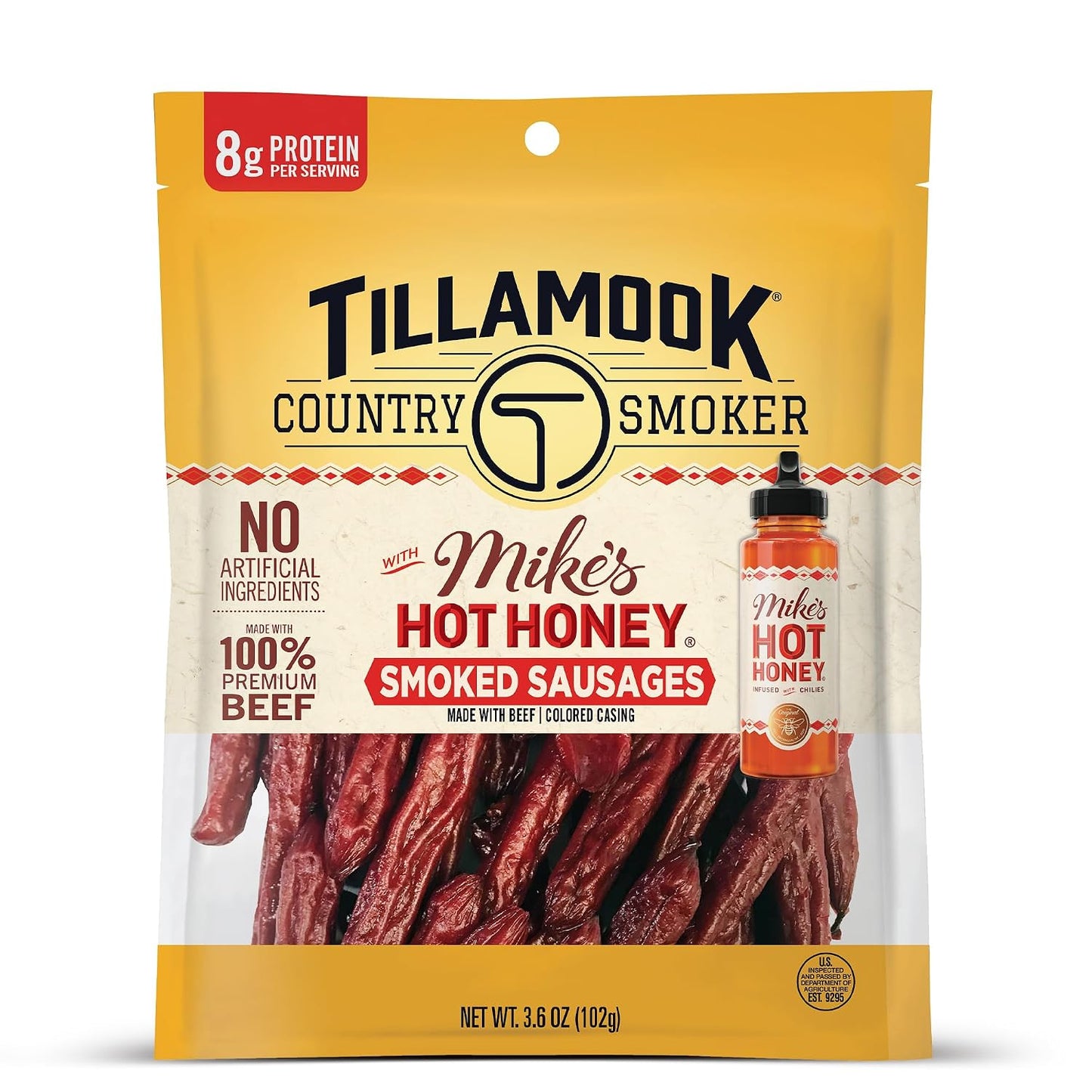 Tillamook Country Smoker 100% Premium Beef Smoked Sausage