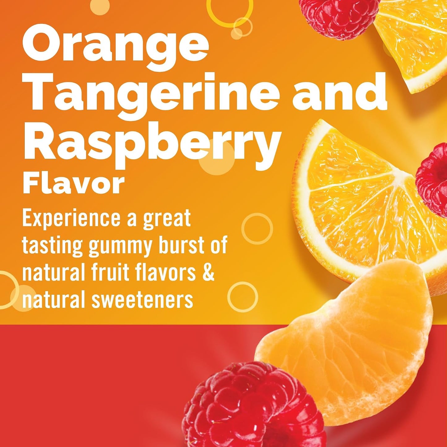 Emergen-C 750mg Vitamin C Gummies for Adults, Immunity with B Vitamins, Gluten Free