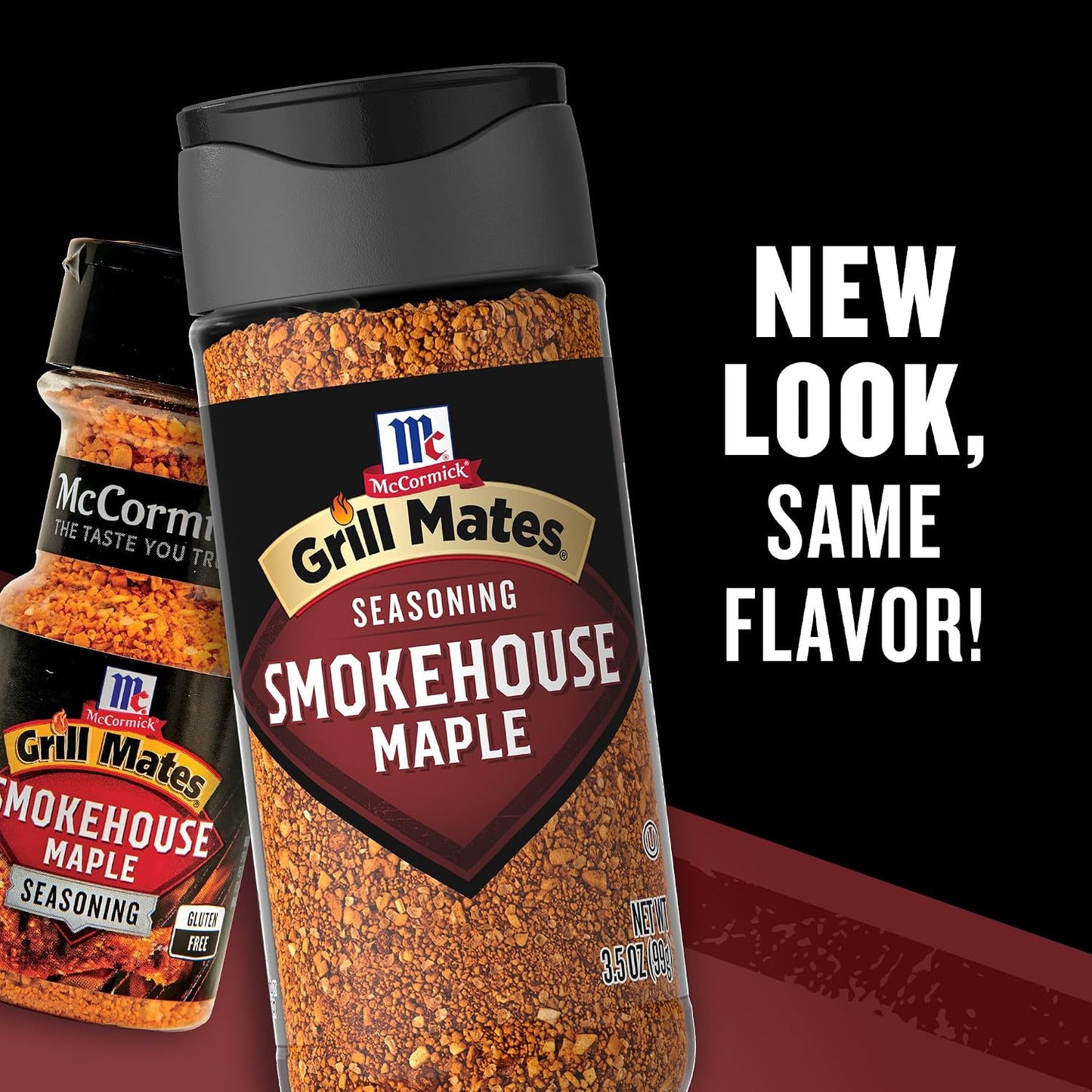 McCormick Grill Mates Smokehouse Maple Seasoning, 3.5 Oz, Bold Blend of Garlic, Onion, Maple Syrup, and Brown Sugar