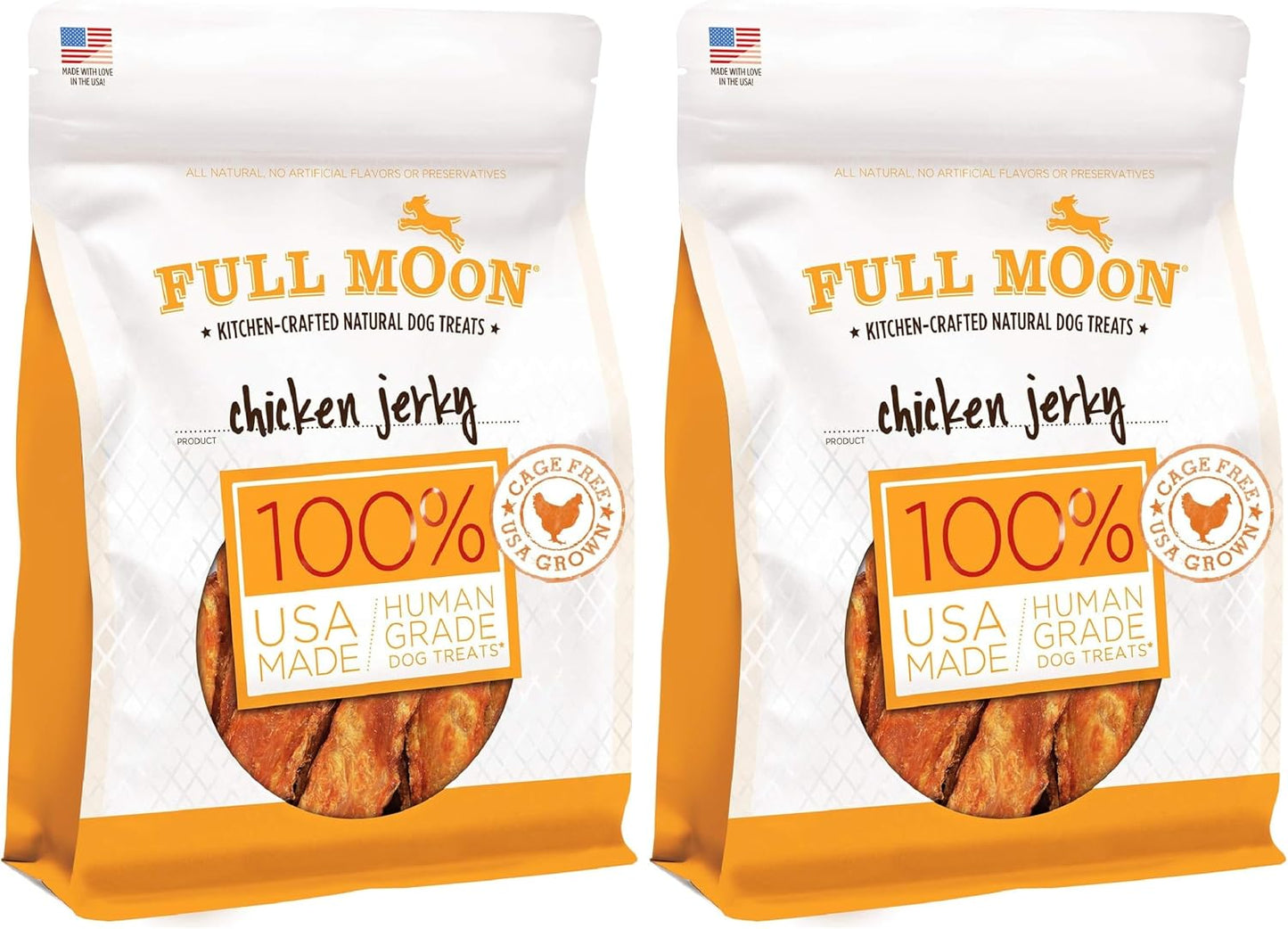 Full Moon Beef Jerky Dog Made in USA Grain Free 11 oz