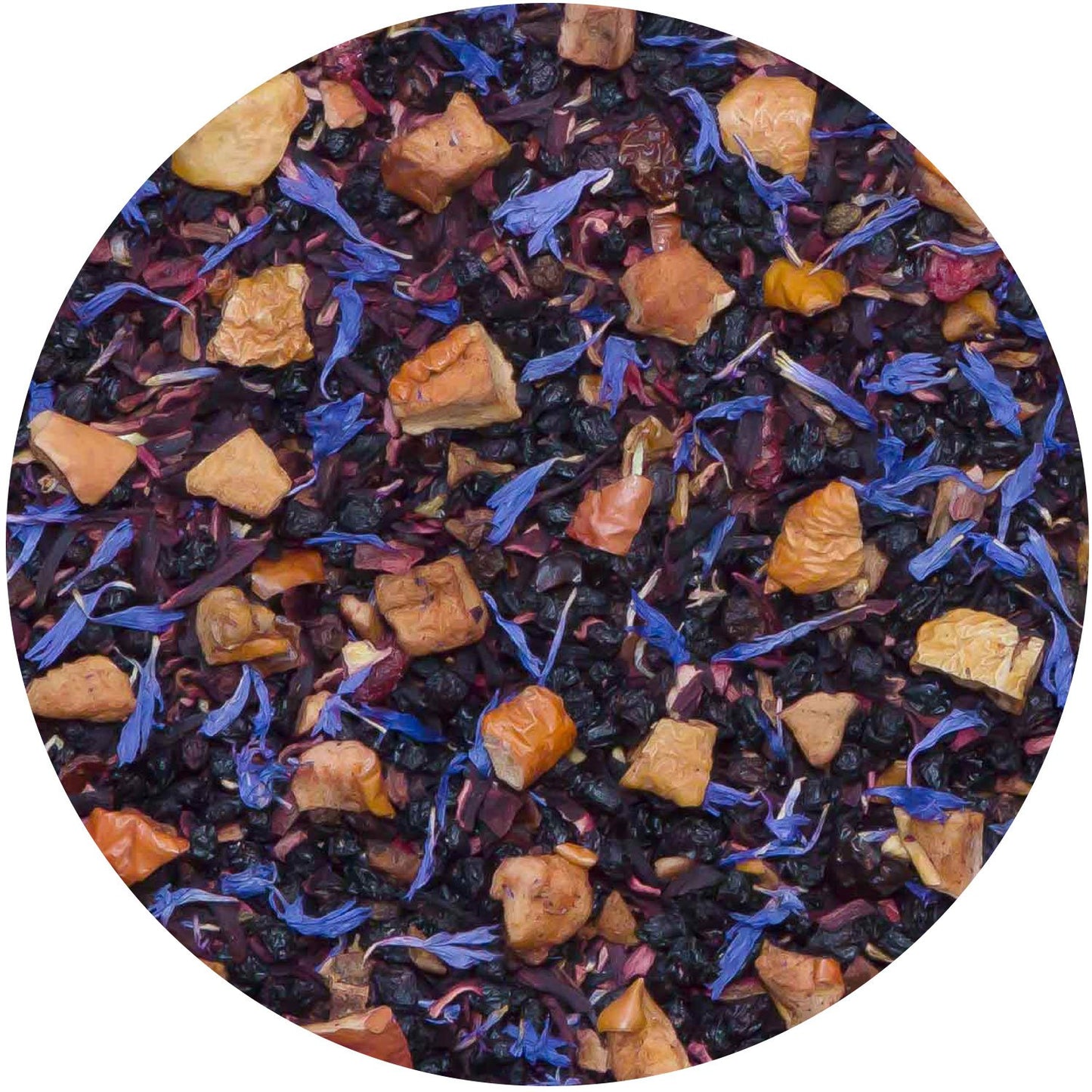 Tiesta Tea Blueberry Wild Child Loose Leaf Herbal Tea 1.8 Ounce Resealable Pouch