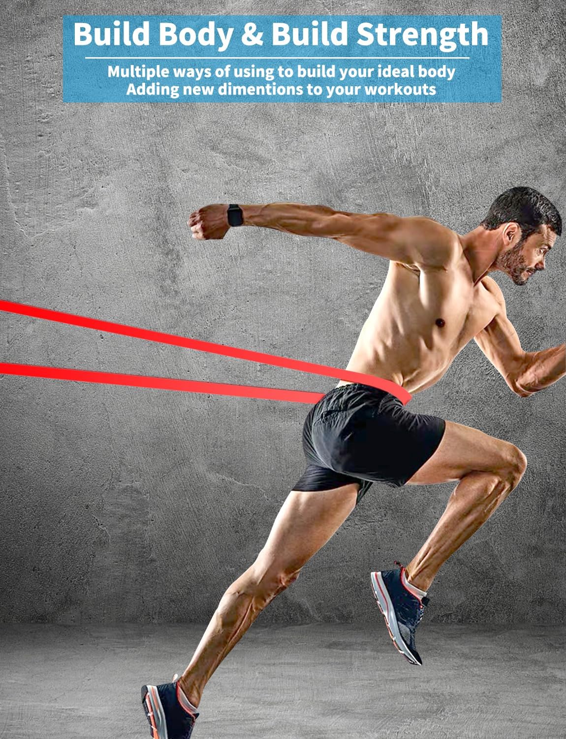 Pull Up Bands, Resistance Bands Set for Men & Women, Exercise Workout Bands