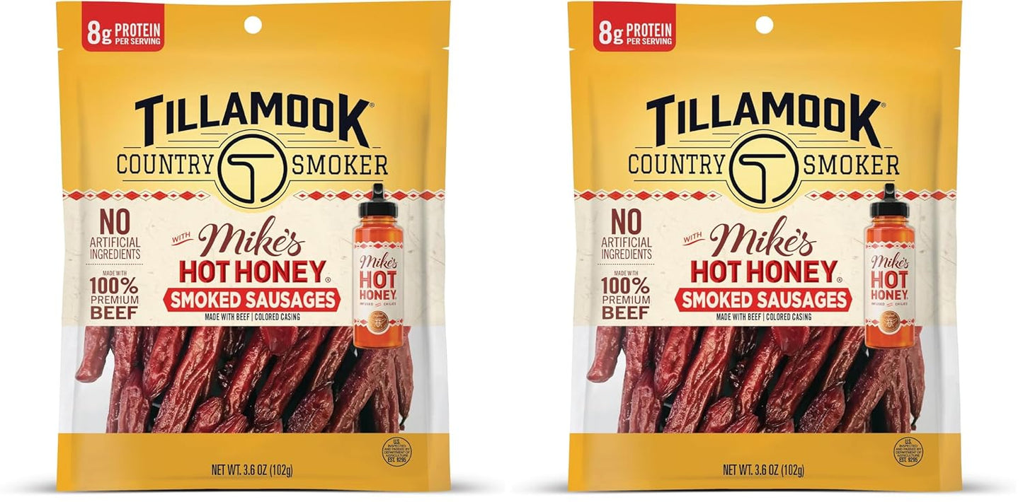 Tillamook Country Smoker 100% Premium Beef Smoked Sausage