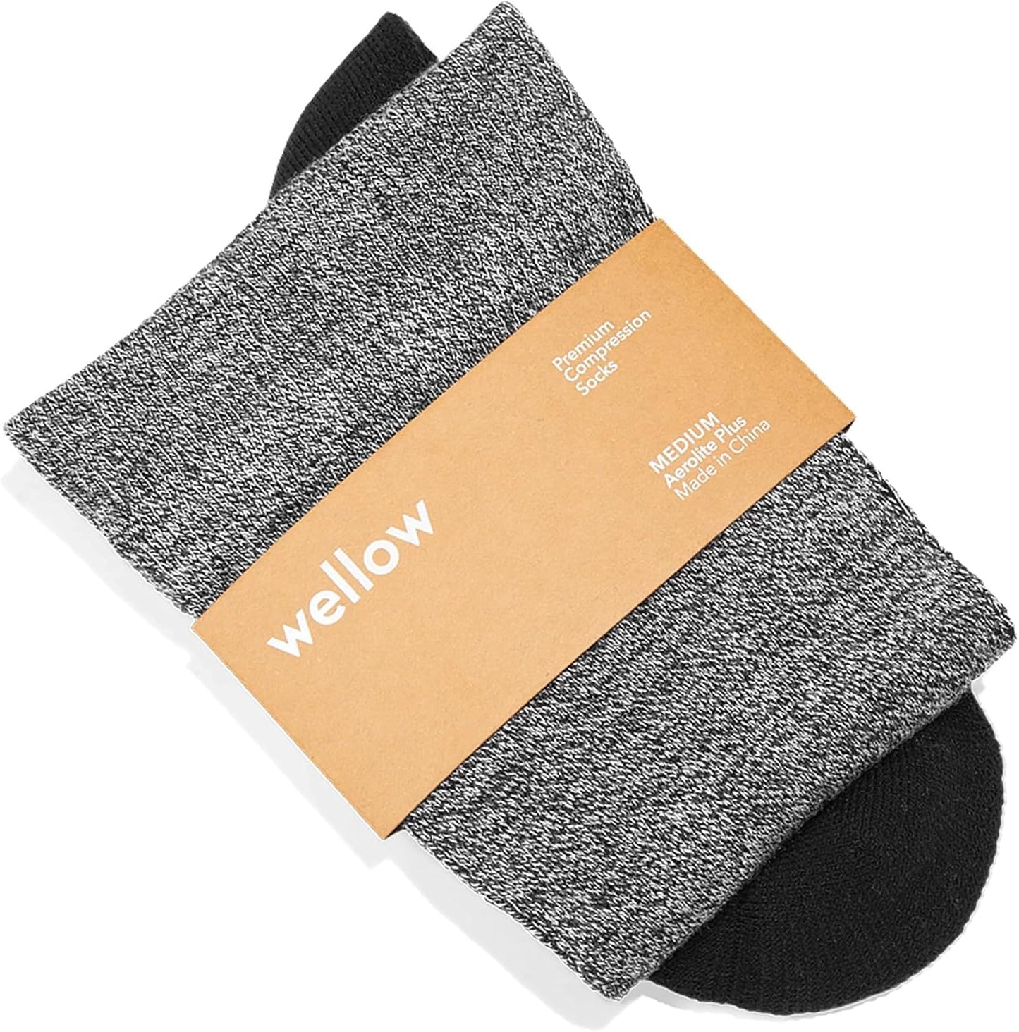 Wellow Aerolite+ Knee High Compression Socks 18-25mmHg for Women & Men