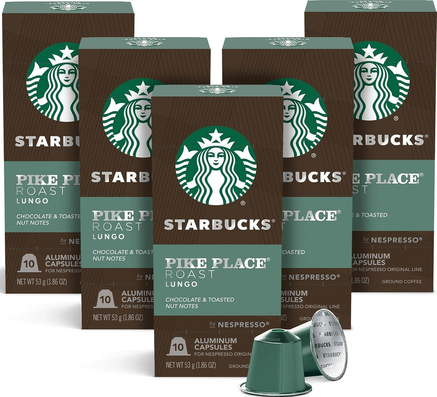 Starbucks Nespresso Original Line Blonde Roast Espresso Pods 50-count