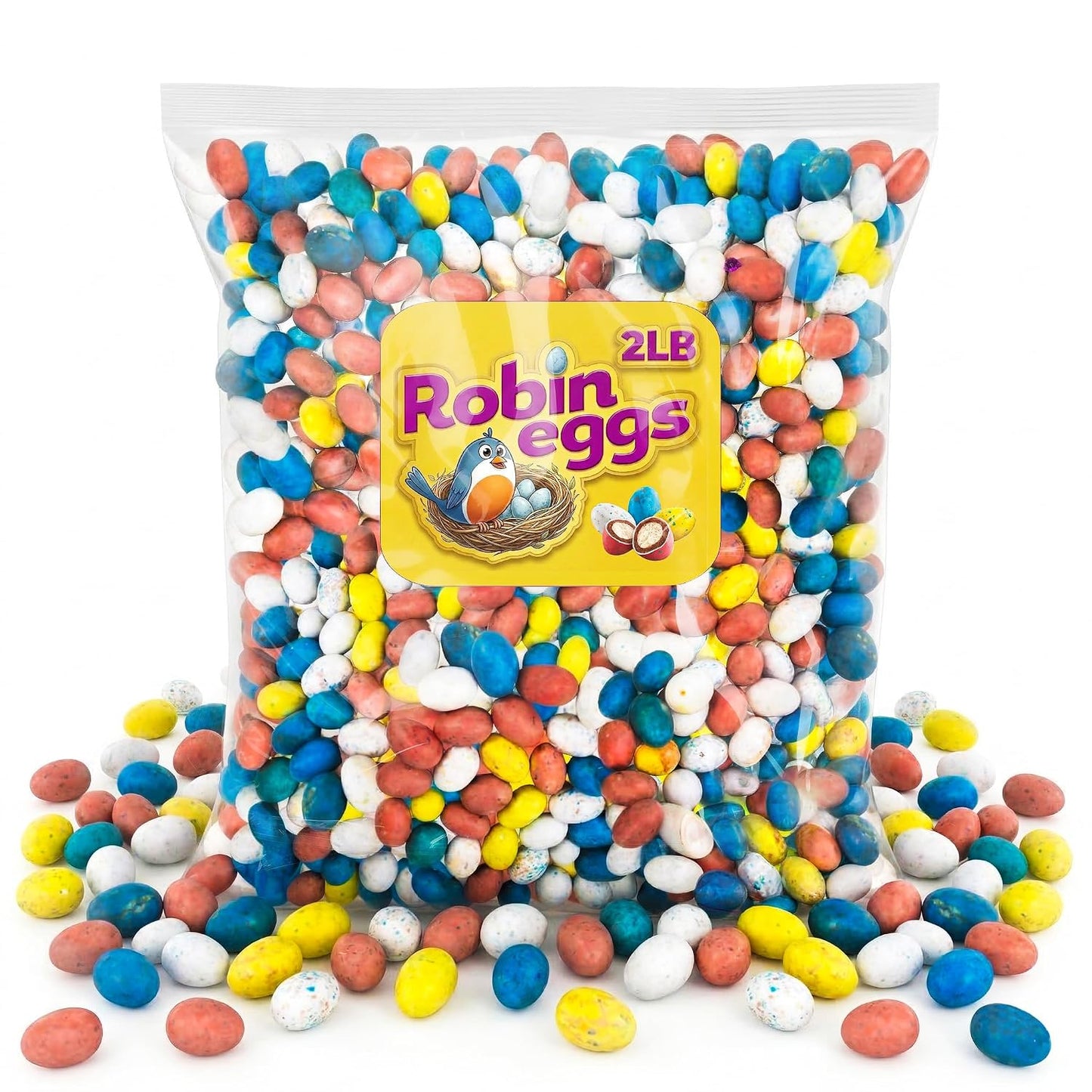 Chocolate Assorted Bulk Candy Variety Pack 5lb - Mini Chocolate Bars, Milk & Dark Chocolate Mix - Individually Wrapped Bulk Candy for Office Snacks, Party Favors and Treat Bags