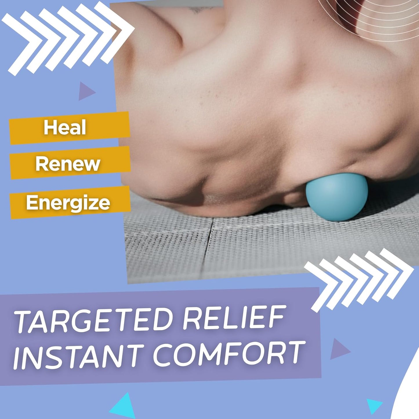 Acupoint Massage Therapy Ball Set for Myofascial Release and Deep Tissue Relief