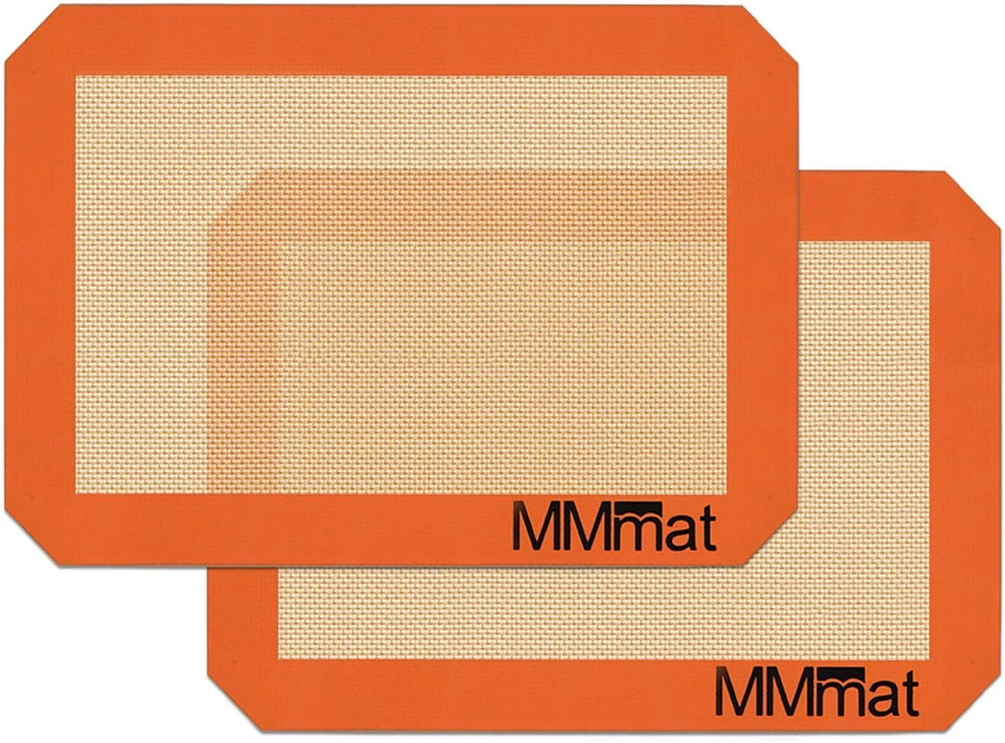 Best German Silicone Baking Mat - Half Sheet Baking Mat, Set of 2 | Non Slip Silicone Baking Sheet, Non Stick Reusable, BPA Free, PFOA Free, Non-toxic, Dishwasher Safe