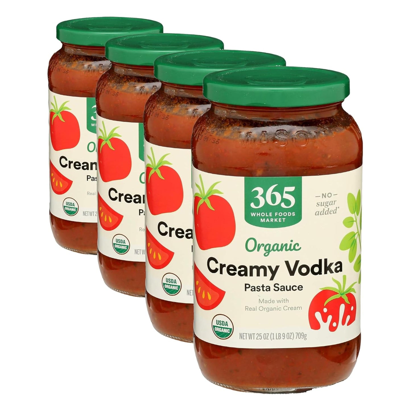 365 by Whole Foods Market Organic 4 Cheese Pasta Sauce, 25 Oz