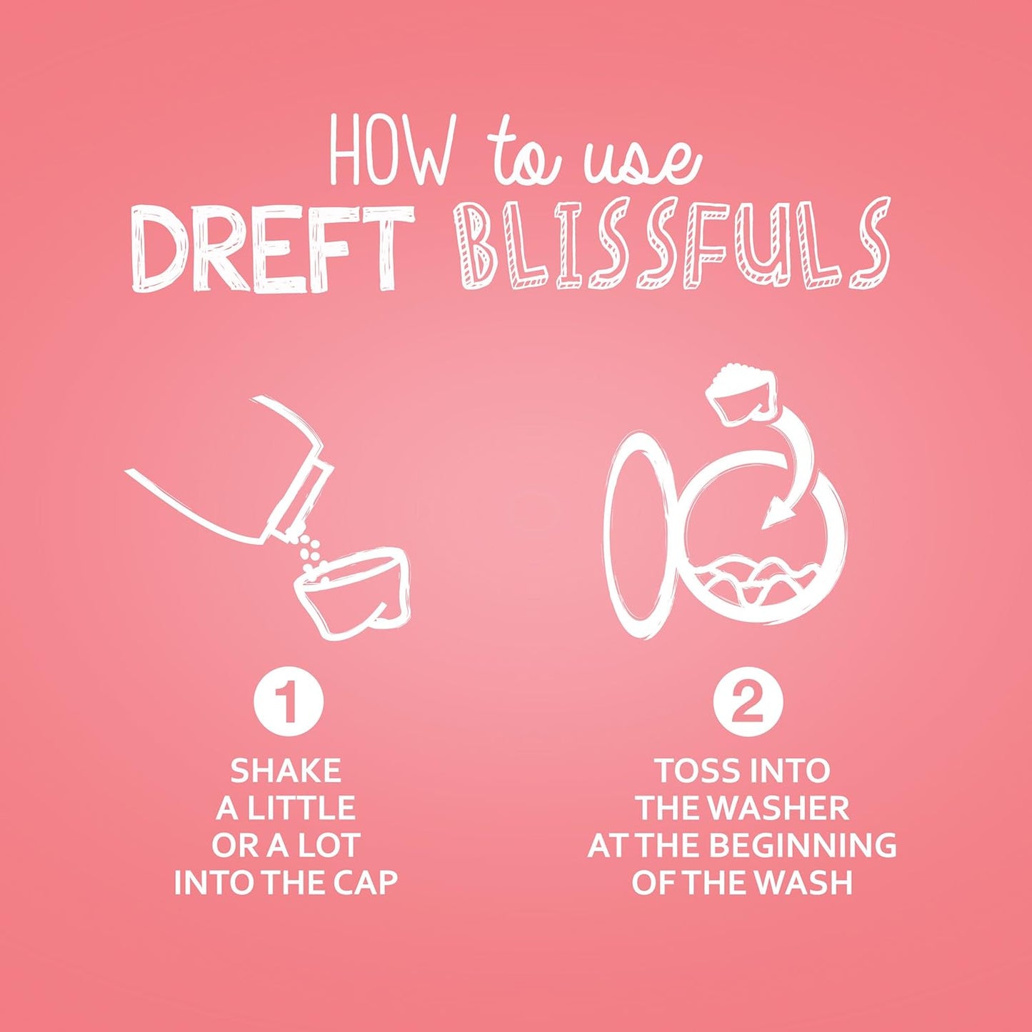 Dreft Blissfuls In-Wash Laundry Scent Booster Beads, Baby Fresh Scent, 24 oz, Baby Laundry, Laundry Scent Boosters, Scent Booster Beads