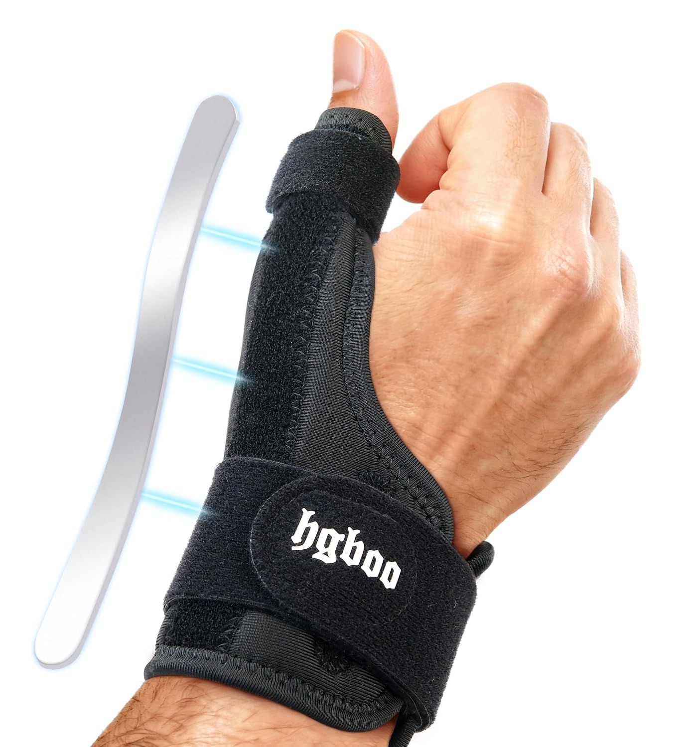 Thumb Spica Splint for Left or Right Hand, Adjustable Thumb Wrist Brace for Arthritis Relief
