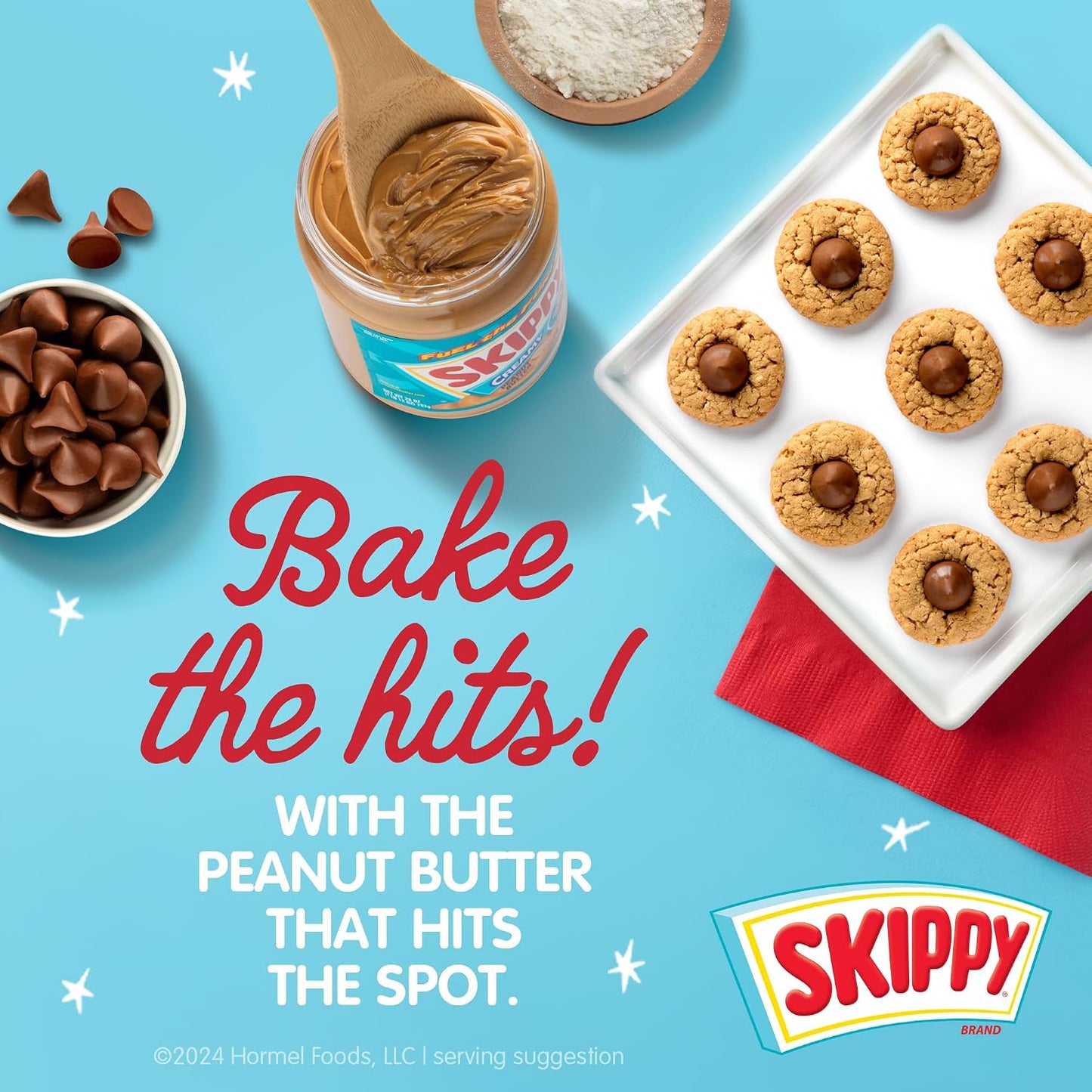 SKIPPY Creamy Peanut Butter, 28 Oz Jar - Smooth, Gluten-Free & Kosher