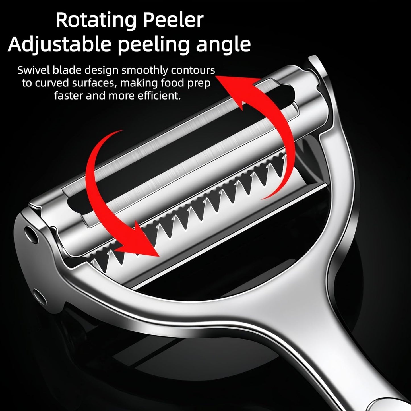 Multifunction Vegetable Peeler Julienne Peeler for Kitchen | stainless steel 2 in 1 julienne vegetable peeler for potato ,cabbage,carrot,cucumber,fruit