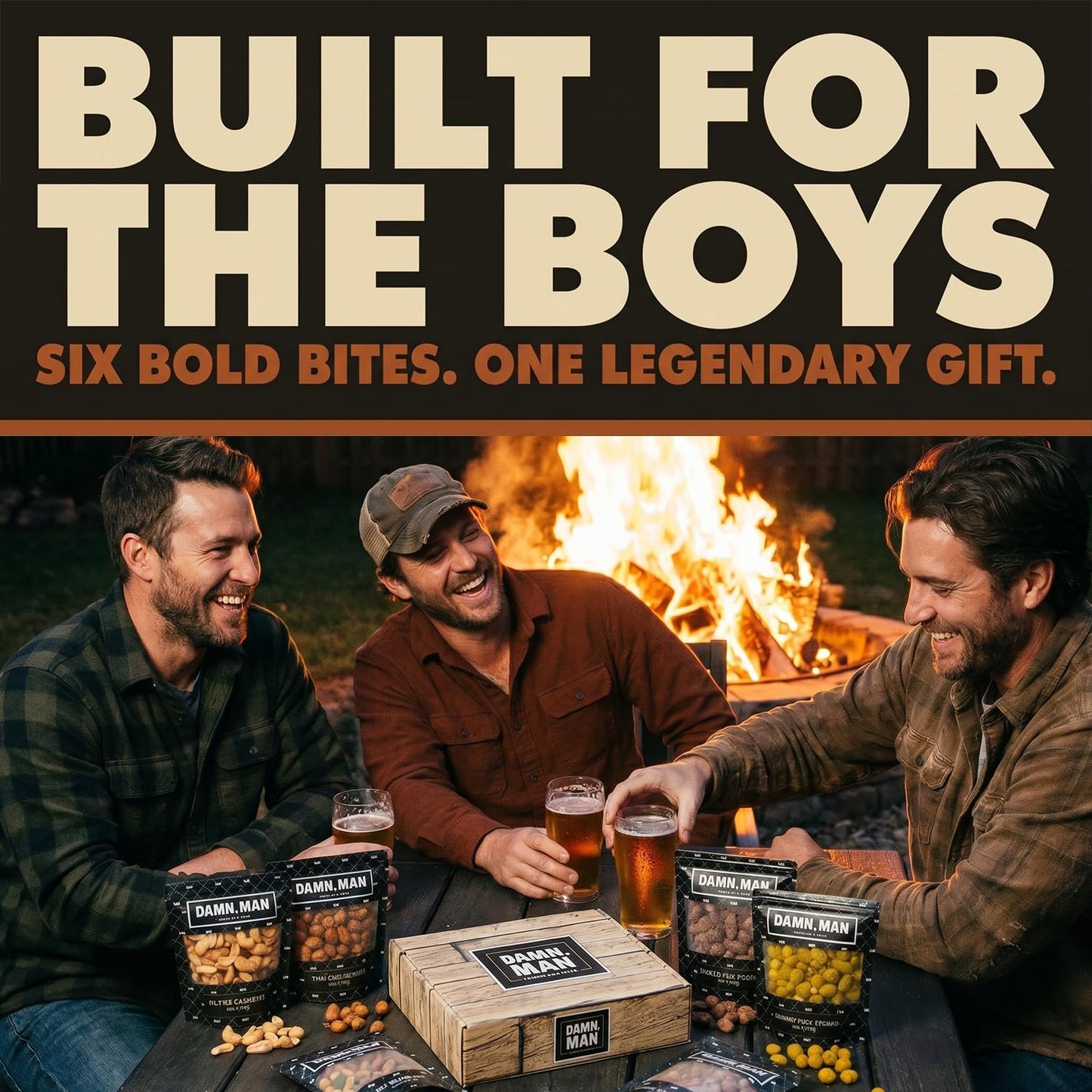 Gift Baskets for Men with Nuts Variety