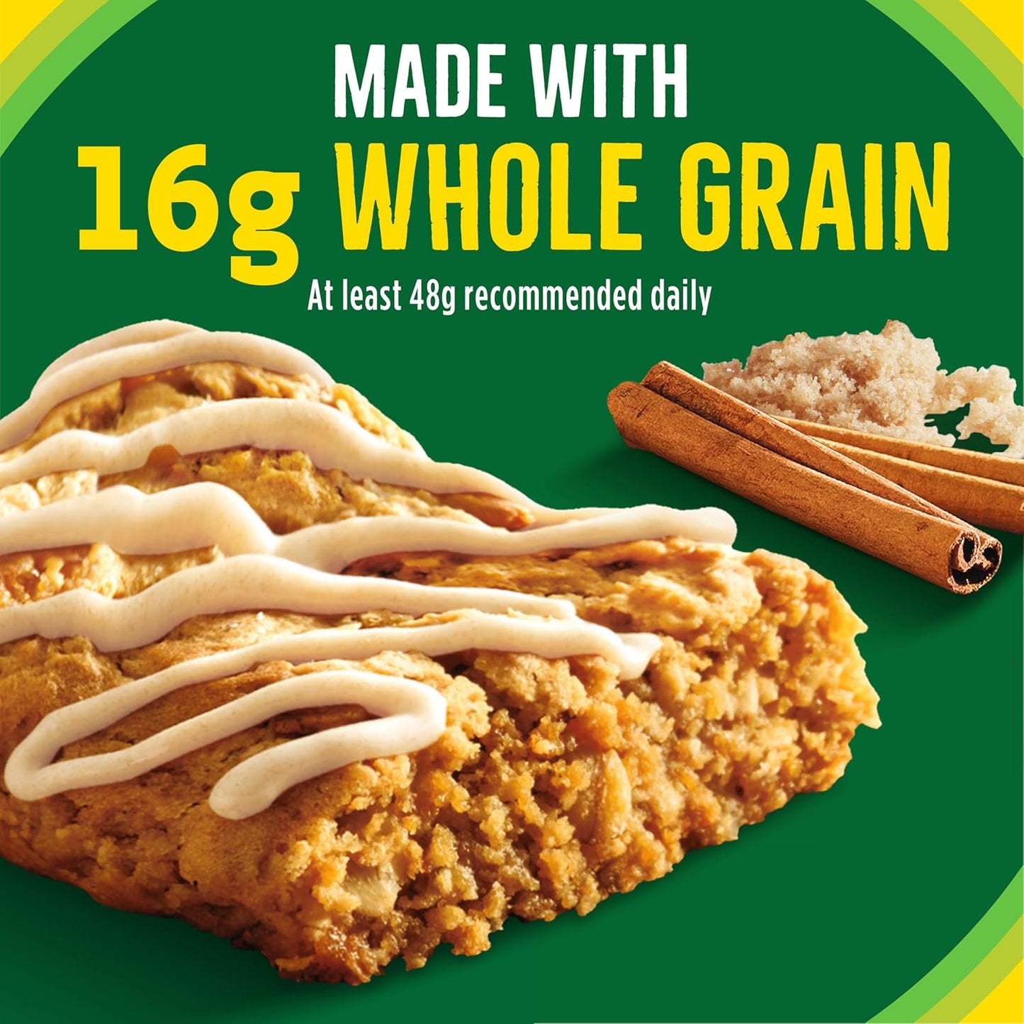 Nature Valley Soft Baked Oatmeal Squares, Cinnamon Brown Sugar, 20 Bars, 24.8 oz