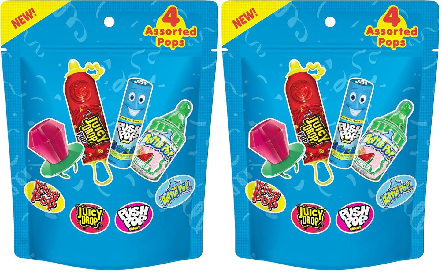 Bulk Assorted Lollipops Variety Pack, 18 Count, Individually Wrapped