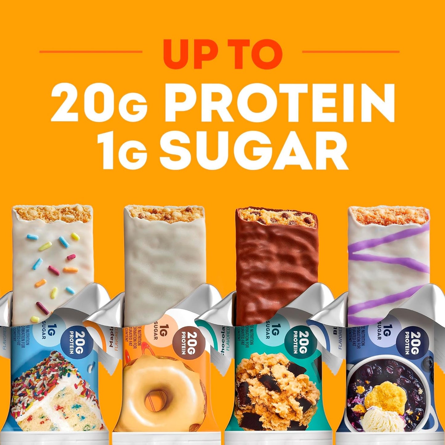 ONE Protein Bars, Chocolate Almond Bliss, Gluten Free, 20g Protein, 1g Sugar, 12 Pack