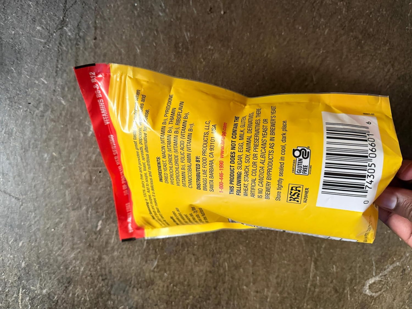 Bragg Premium Nutritional Yeast Seasoning - Vegan, Gluten-Free Parmesan Substitute