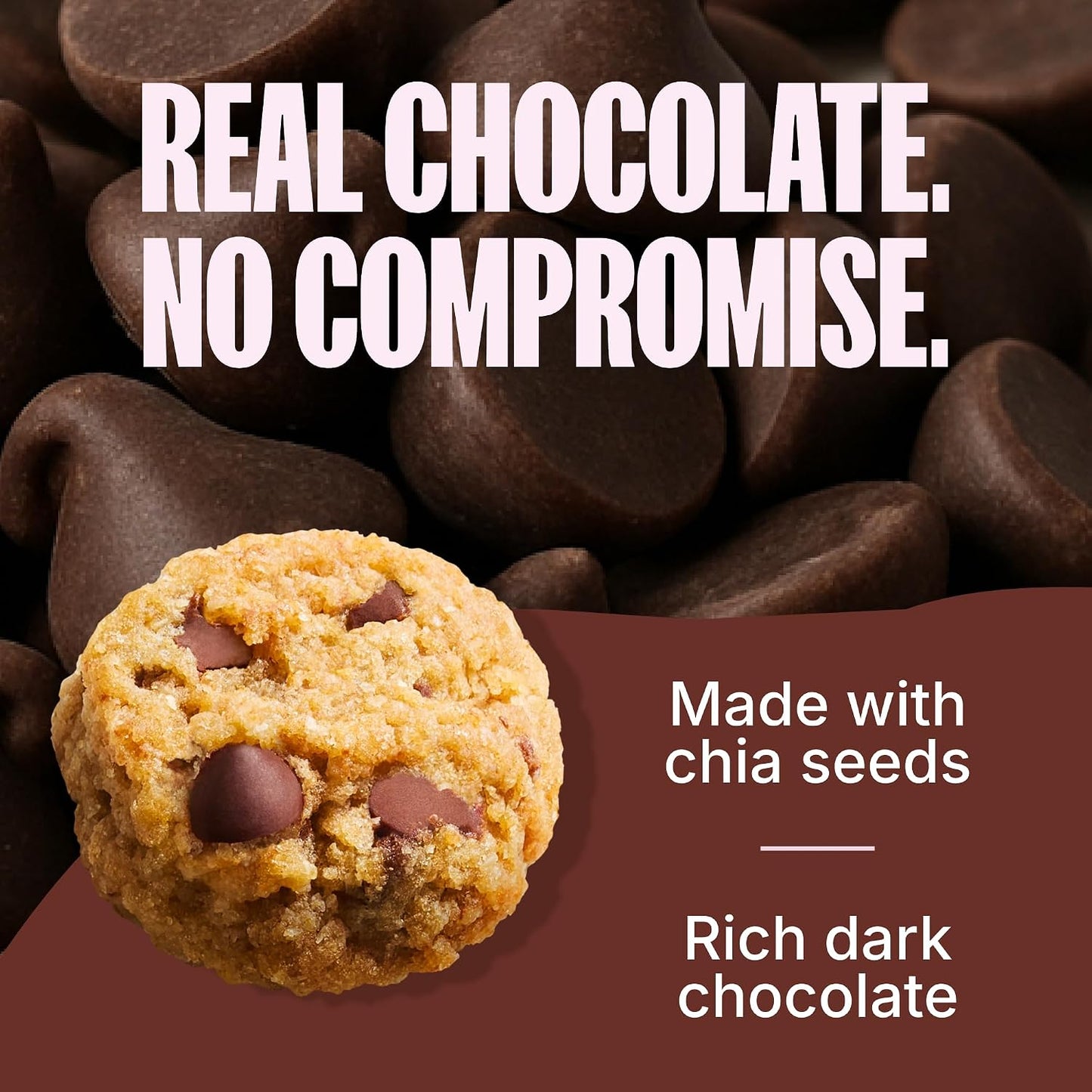 Gluten-free chocolate chip mini cookies for school snacks, 30 count