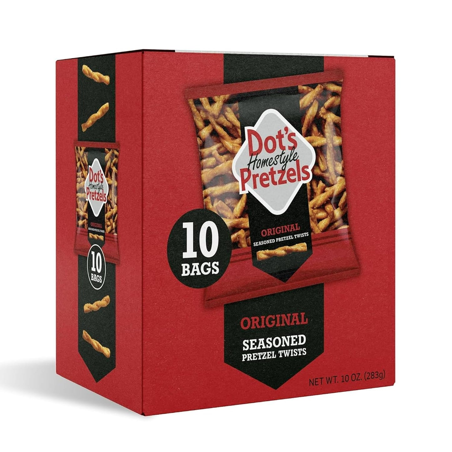 Dot's Homestyle Pretzels Variety Pack, 18 Count, 1oz Individually Sized Bags
