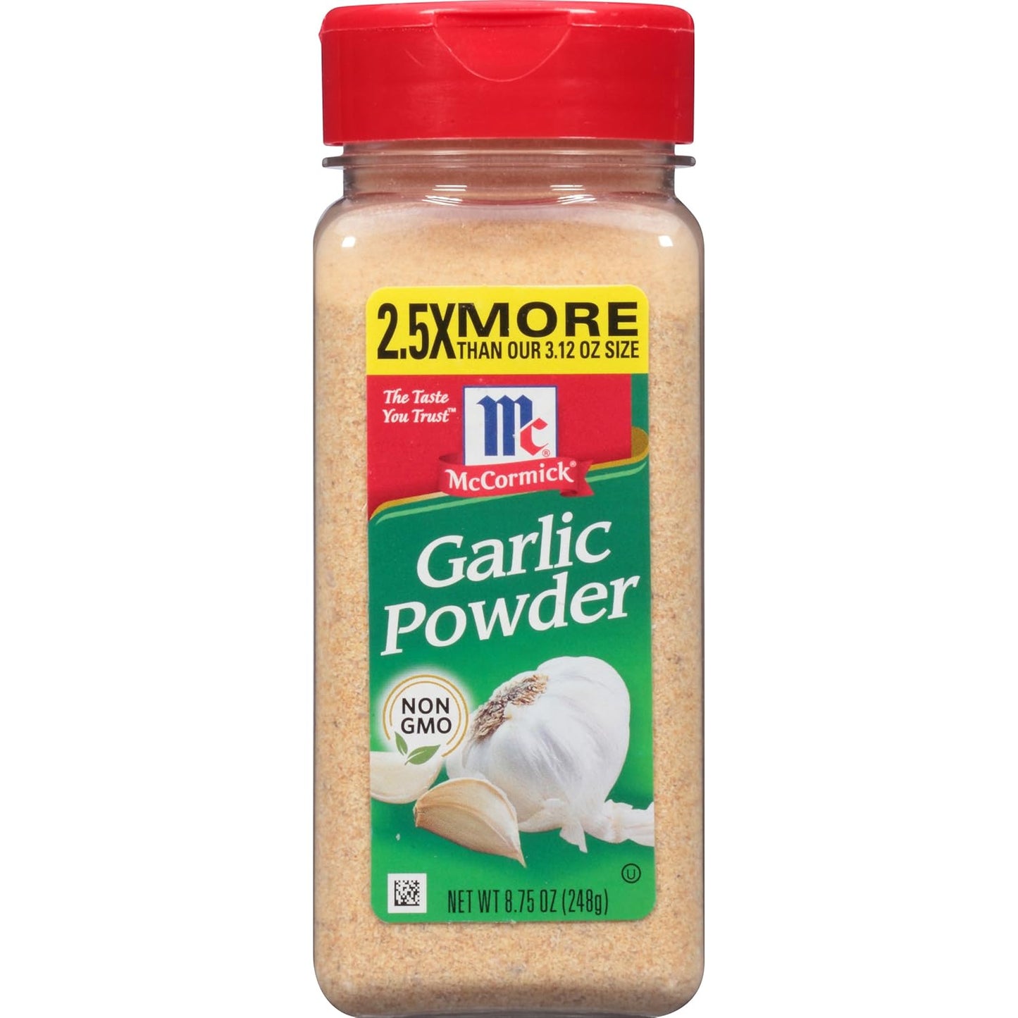 McCormick Garlic Powder: Non-GMO, Fresh Whole Cloves, Consistent Flavor, 8.75 oz