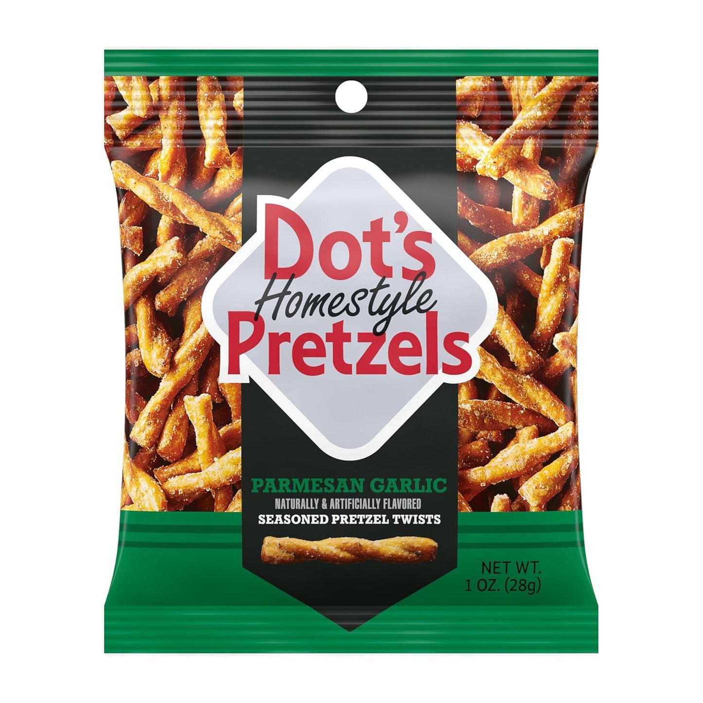 Dot's Homestyle Pretzels Variety Pack, 18 Count, 1oz Individually Sized Bags