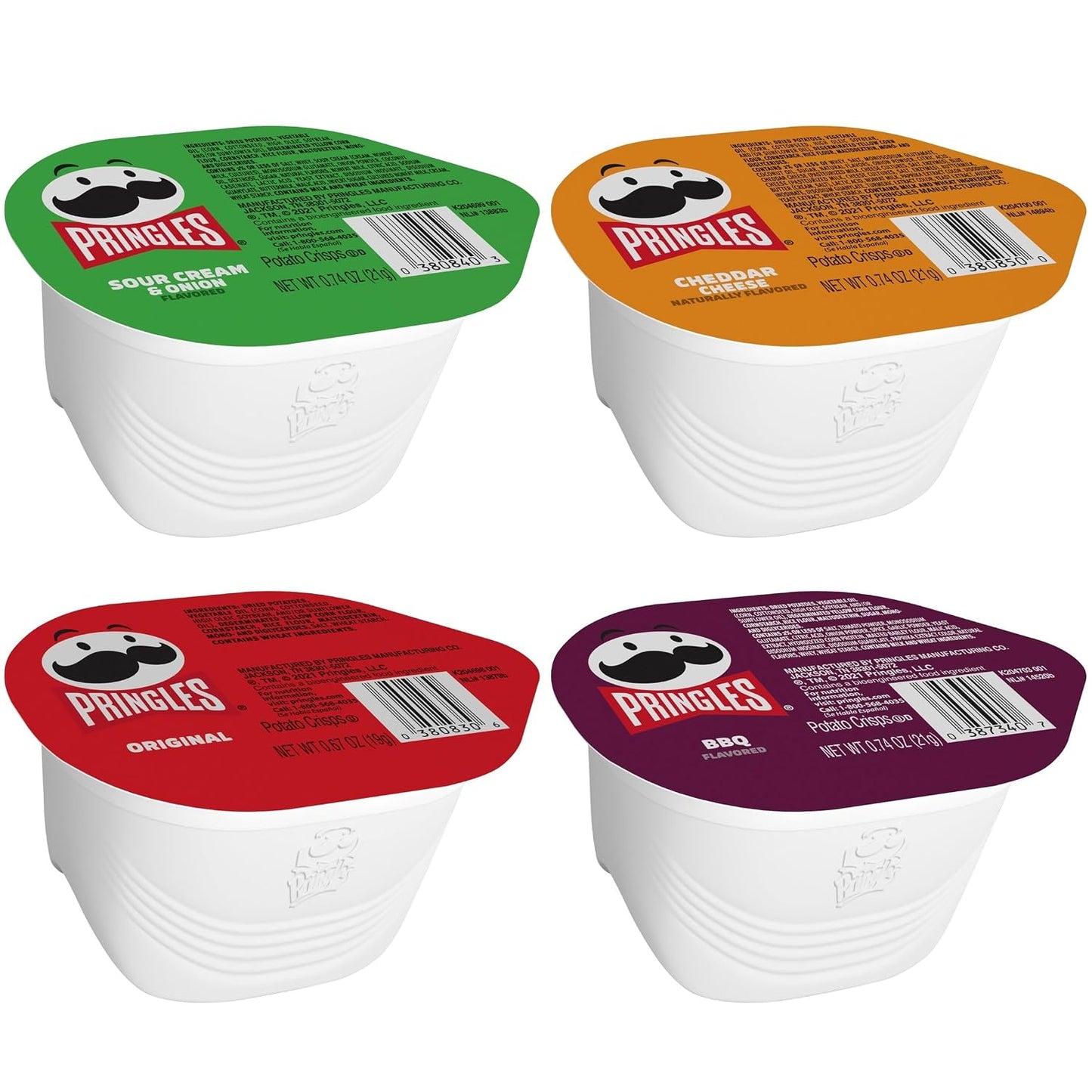 Pringles Potato Crisps Chips Variety Pack Snack Stacks Lunch Snacks