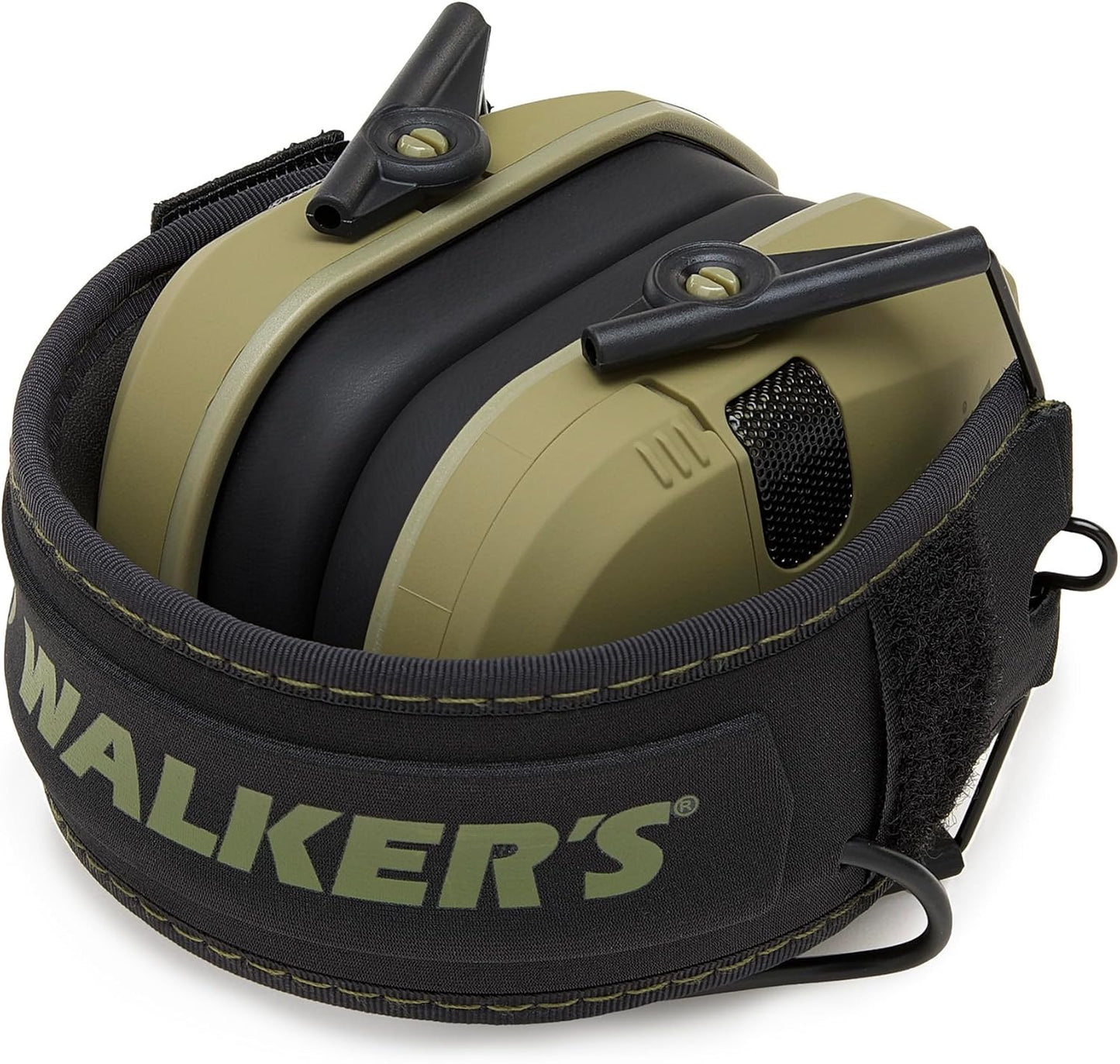 Walker's Razor Slim Ultra Low Profile Compact Design Adjustable Range Shooting Hunting Hearing Protection Electronic Earmuffs