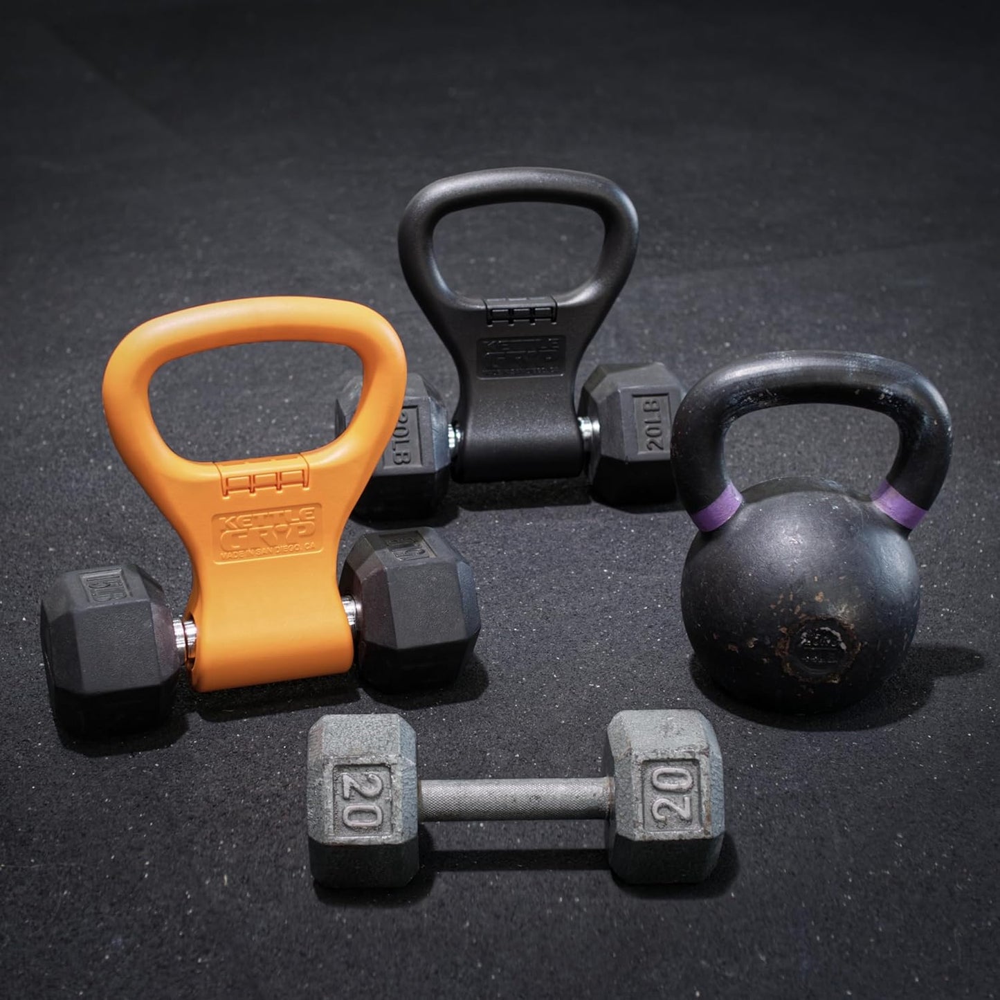 Kettle Gryp - Dumbbell to Kettlebell Converter - Made in USA