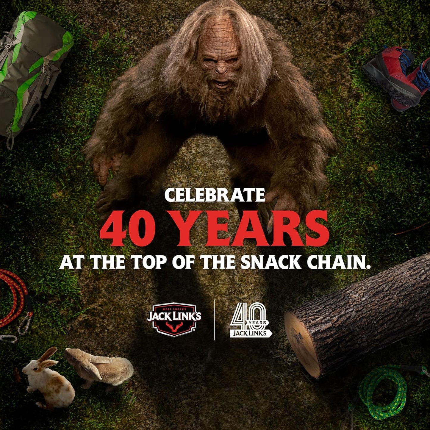 Jack Link's Original Beef Jerky Multipack, 2 Large 9 oz Bags, 10g Protein per Serving, Made with 100% Real Beef